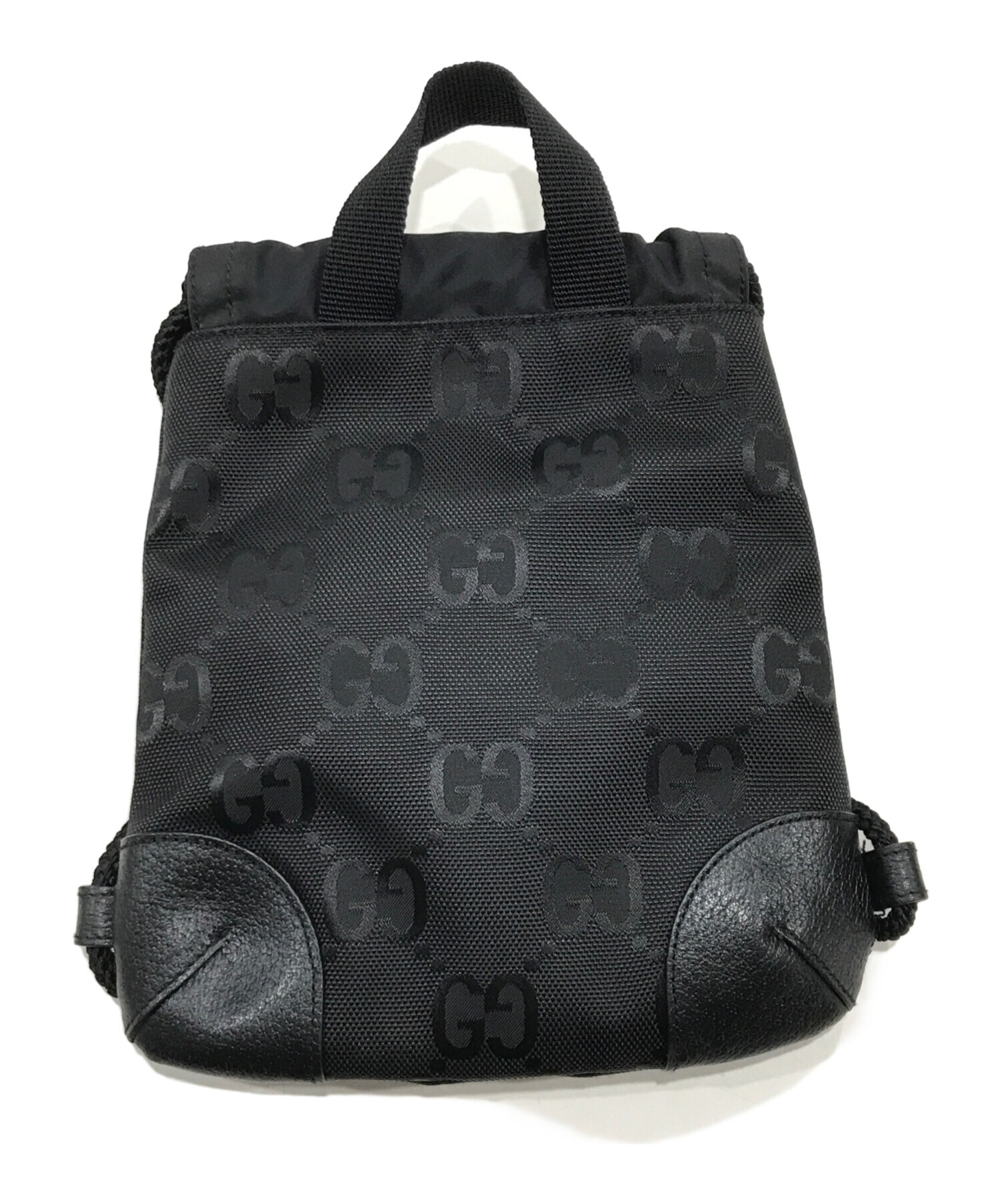 中古・古着通販】GUCCI (グッチ) GGミニリュック/レザー切替バッグ 