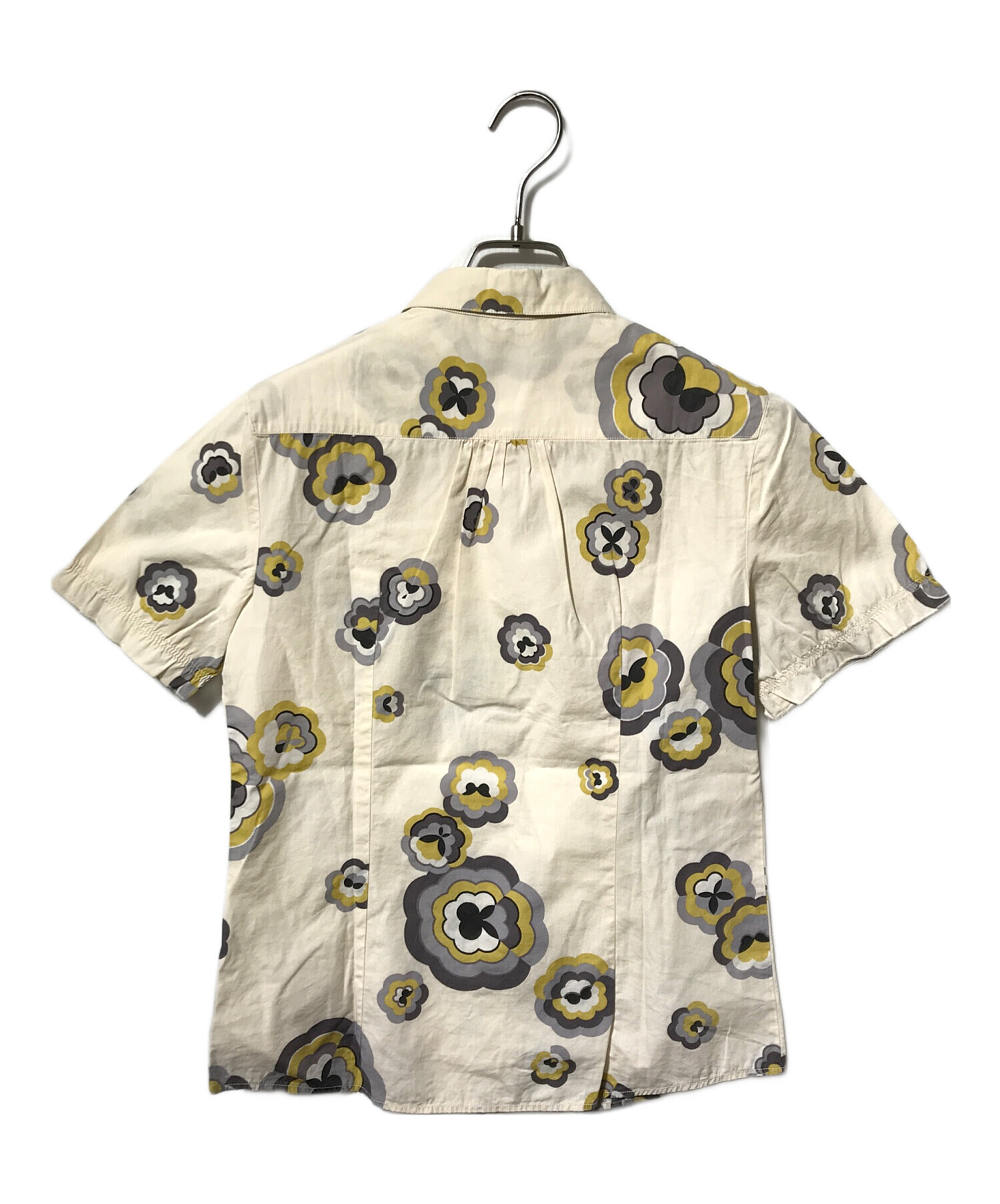中古・古着通販】MIU MIU (ミュウミュウ) フローラルハーフスリーブ 