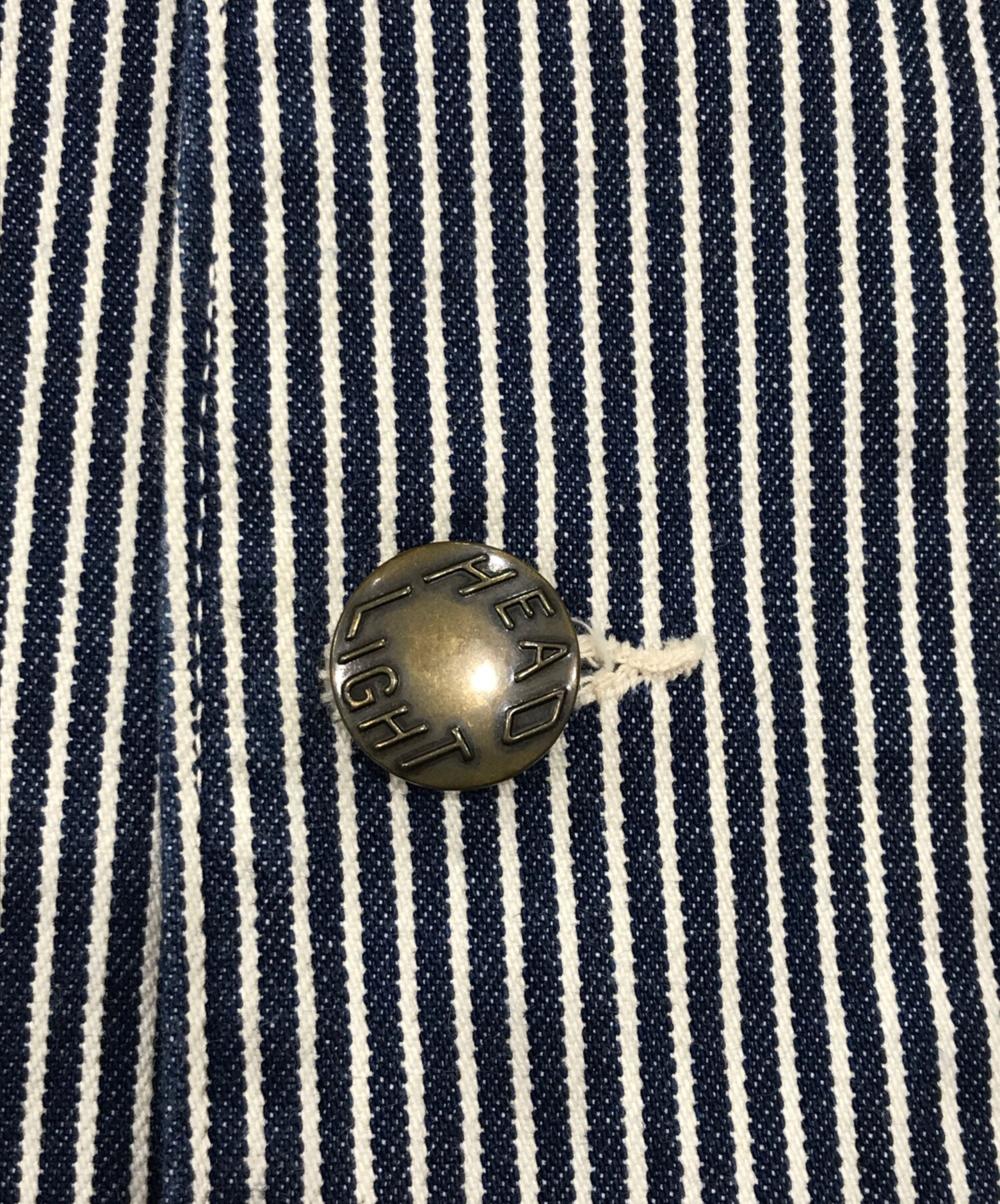 中古・古着通販】HEADLIGHT (ヘッドライト) ヒッコリーカバーオール