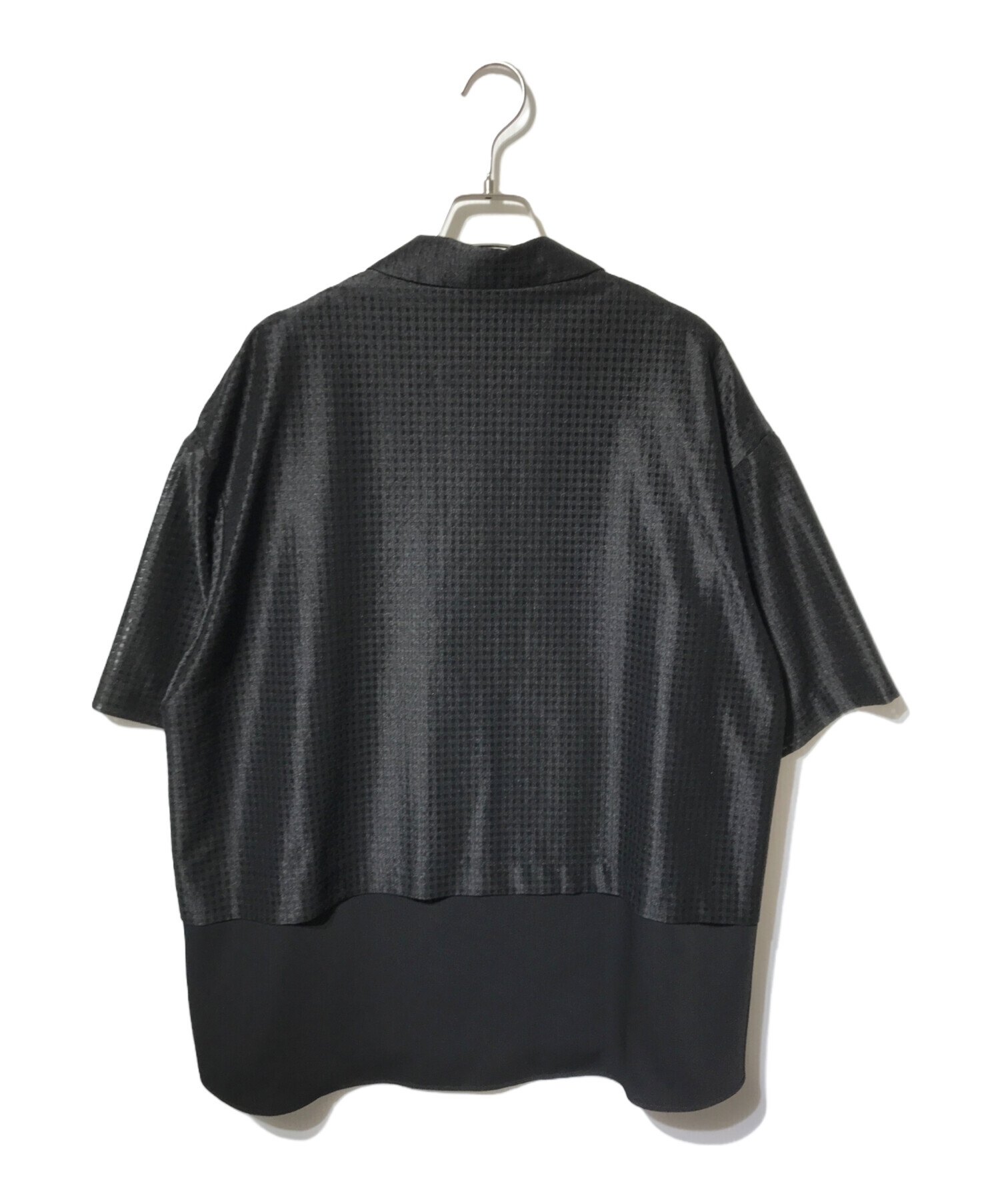 中古・古着通販】CULLNI (クルニ) S/Sジップシャツ/シャツ/シースルー