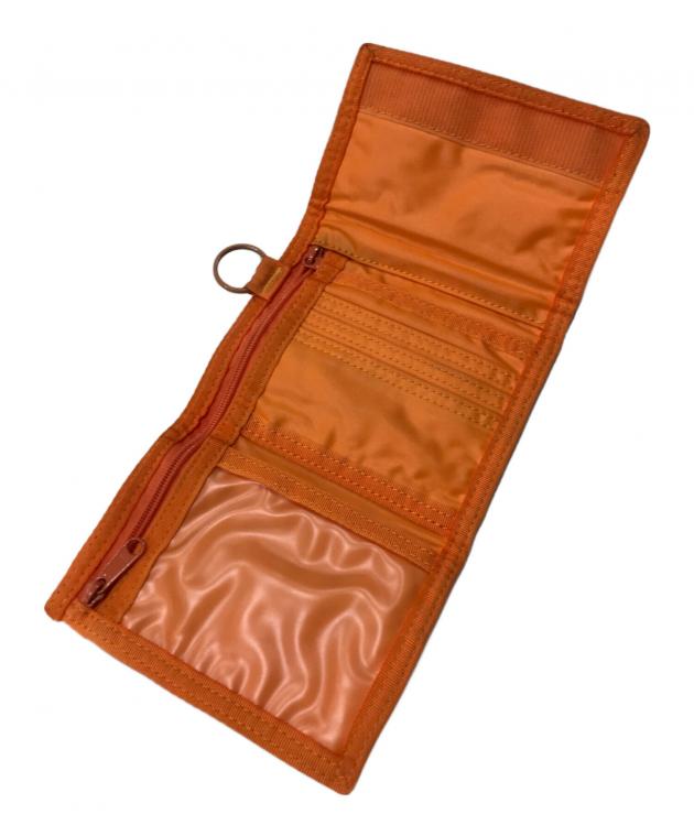 中古・古着通販】PORTER (ポーター) 3つ折り財布 オレンジ｜ブランド