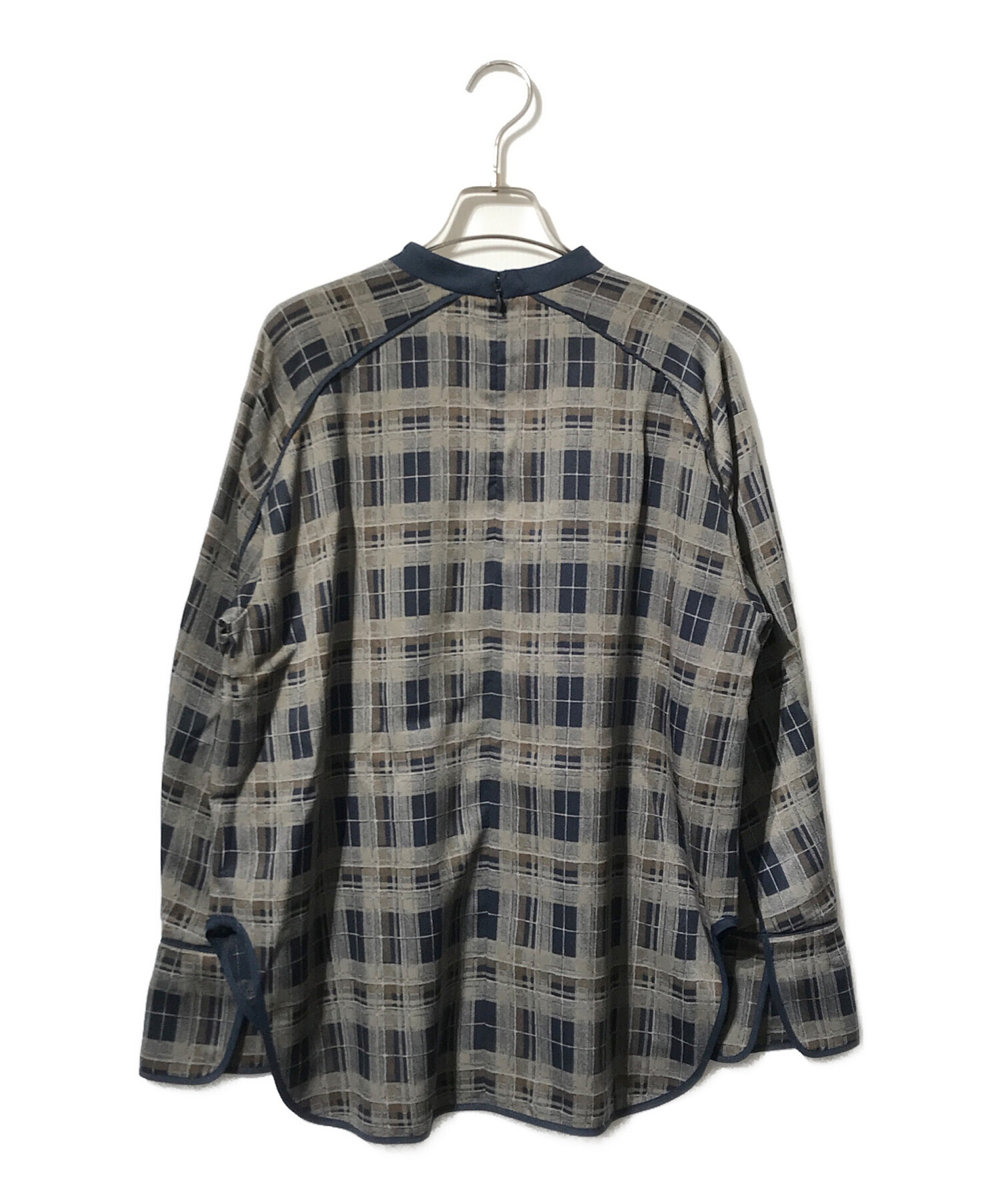 中古・古着通販】CLANE (クラネ) チェックポッピングトップス マルチ 