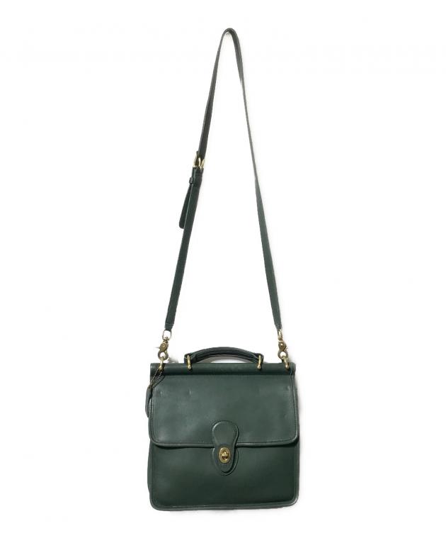 未使用★コーチ ショルダー バック ★グリーン 中古・古着通販】COACH (コーチ) ショルダーバッグ グリーン｜ブランド