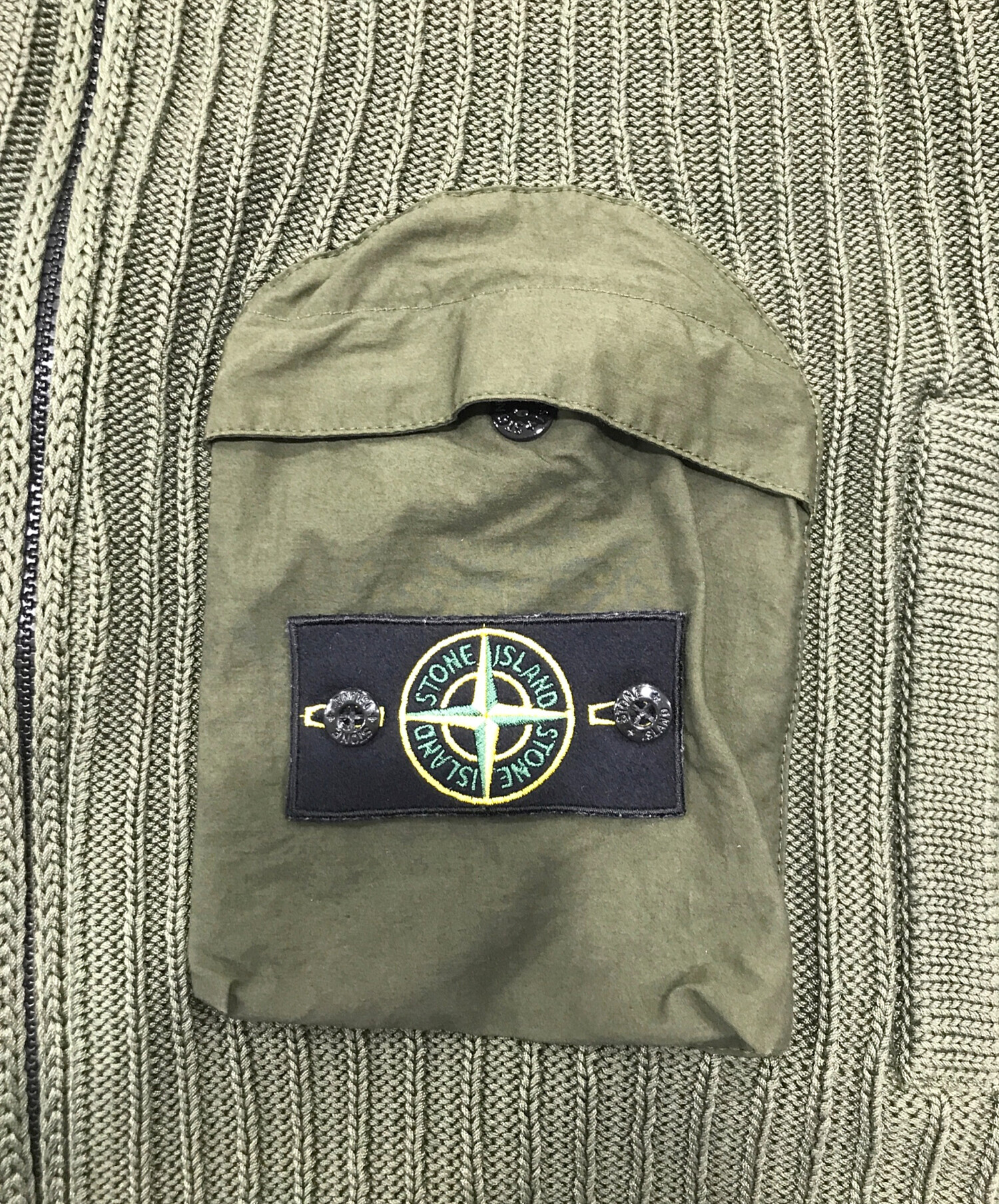 中古・古着通販】STONE ISLAND (ストーンアイランド) ジップアップ