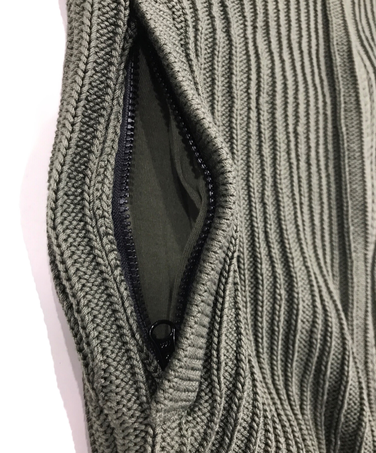 STONE  21aw ニットベスト 中古・古着通販】STONE ISLAND (ストーンアイランド) ジップアップ