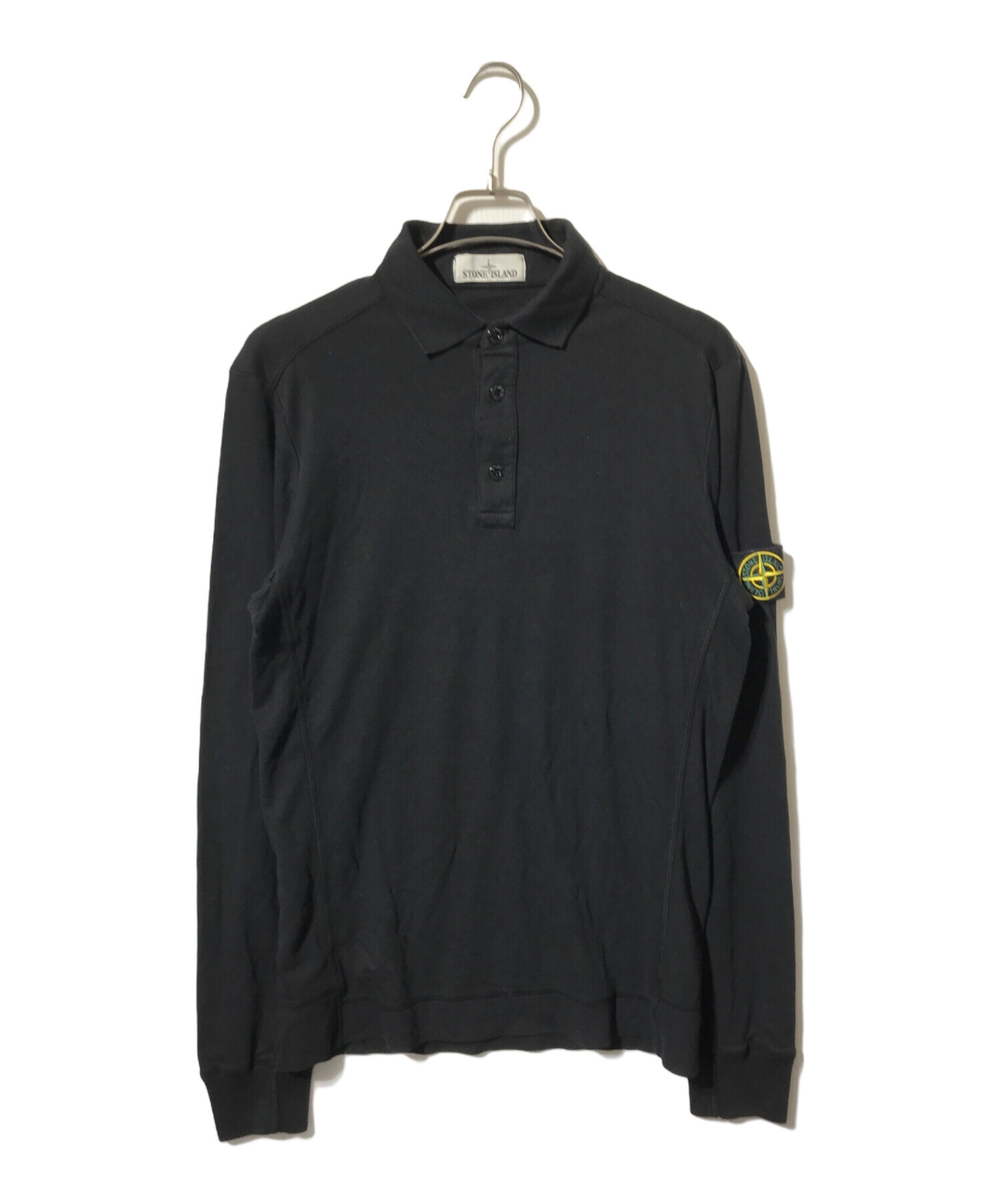 028【未使用】STONE ISLAND ストーン アイランド ポロシャツ 長袖