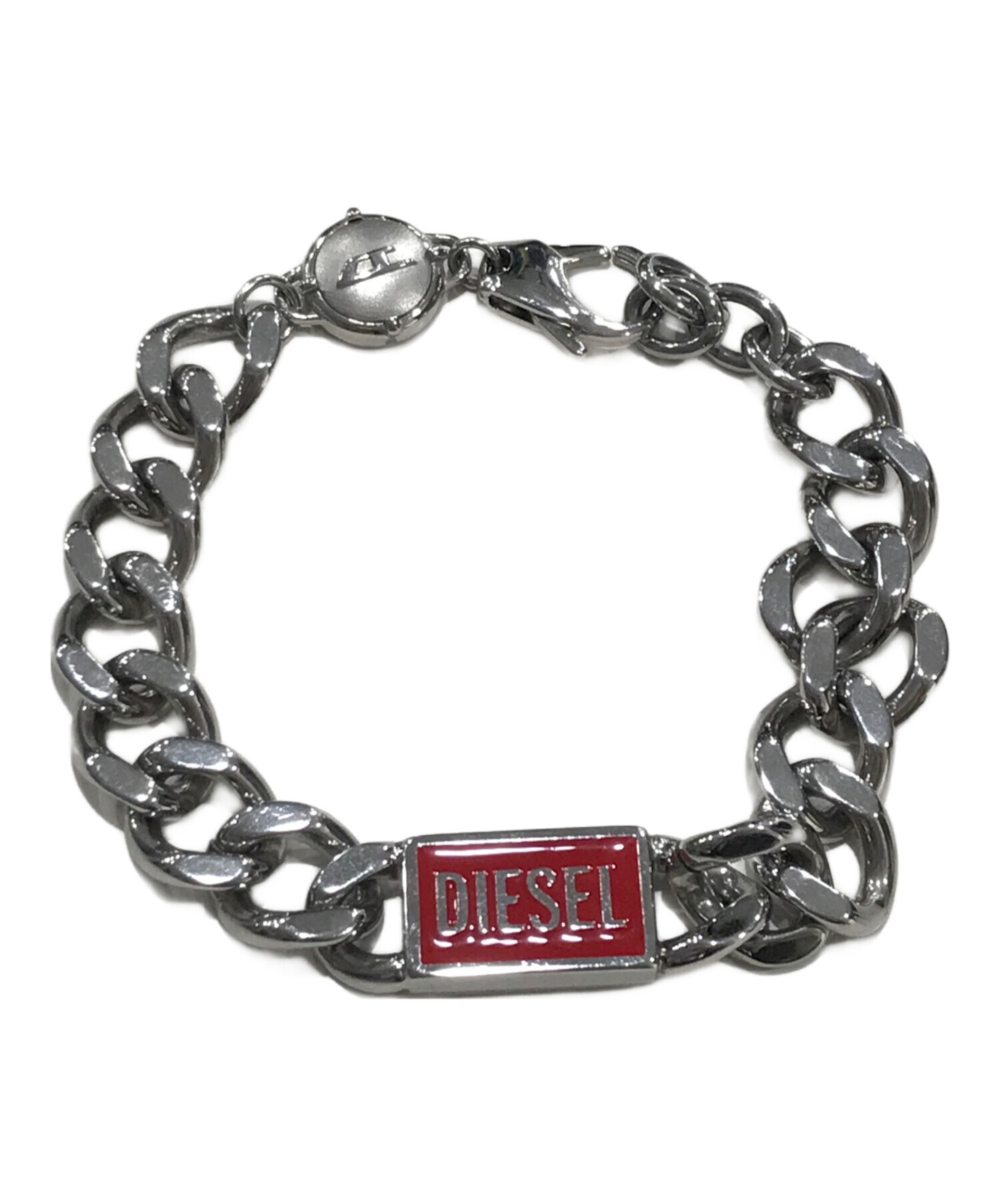中古・古着通販】DIESEL (ディーゼル) ブレスレット シルバー