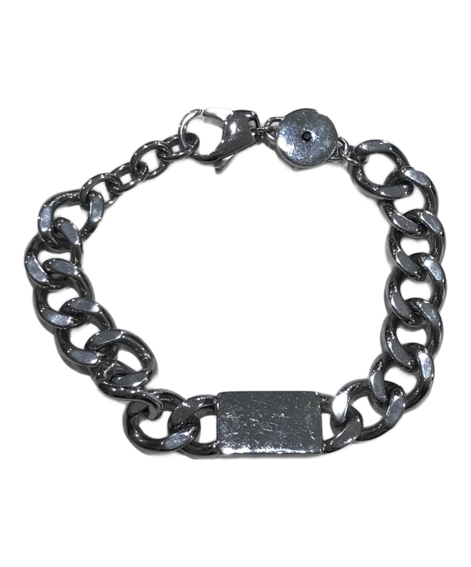 DIESEL 定価20500円　シルバーブレスレット 中古・古着通販】DIESEL (ディーゼル) ブレスレット シルバー