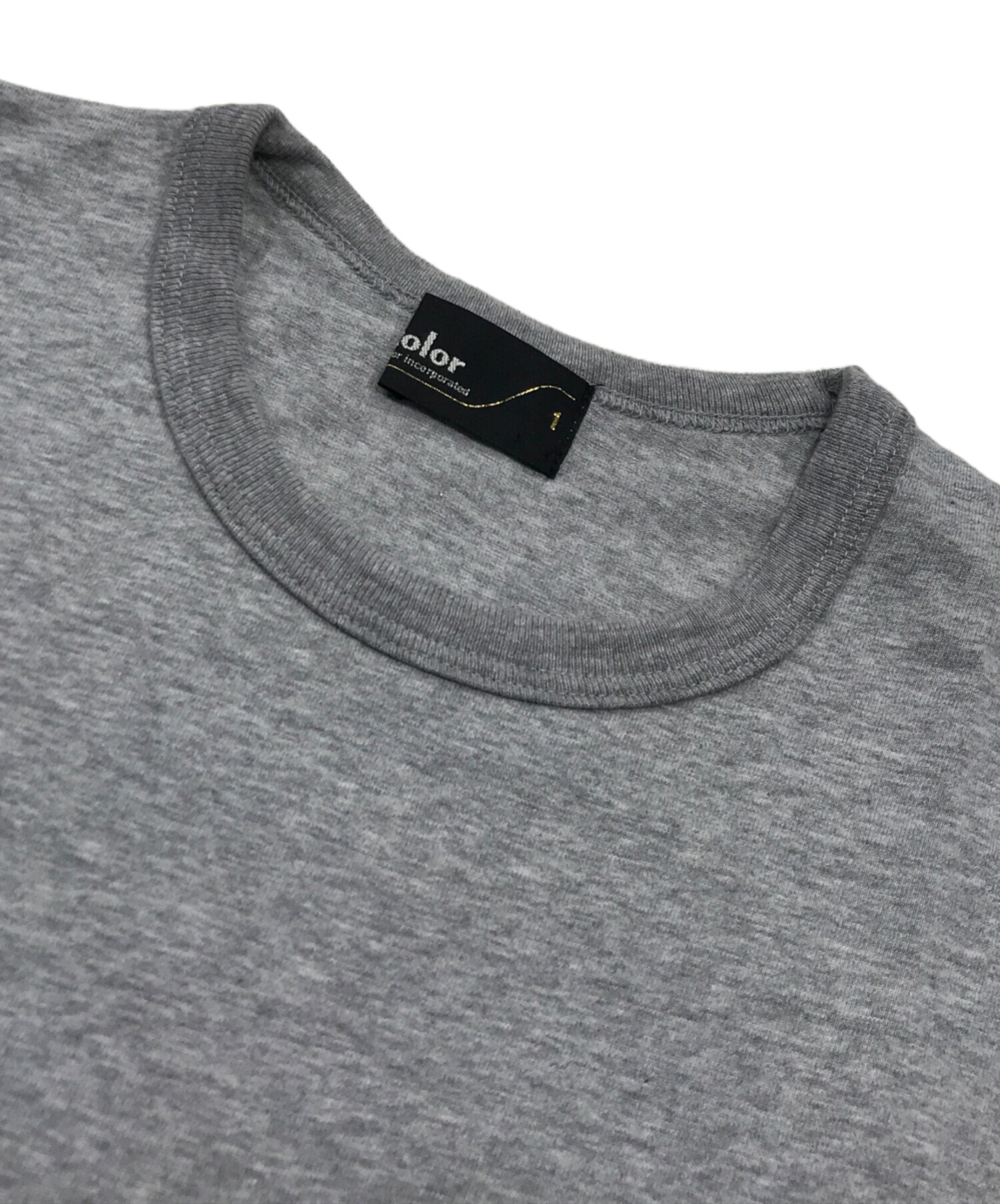 中古・古着通販】KOLOR (カラー) Tシャツ グレー サイズ:1｜ブランド