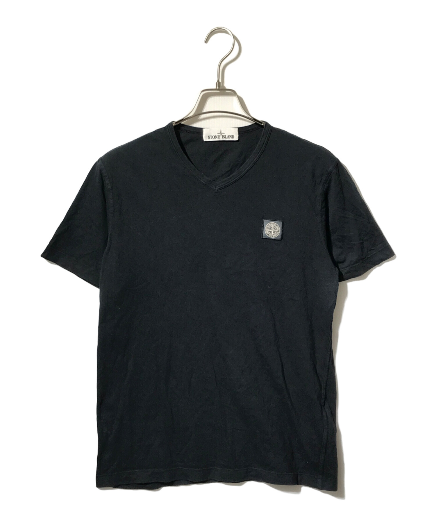中古・古着通販】STONE ISLAND (ストーンアイランド) フロントロゴ半袖