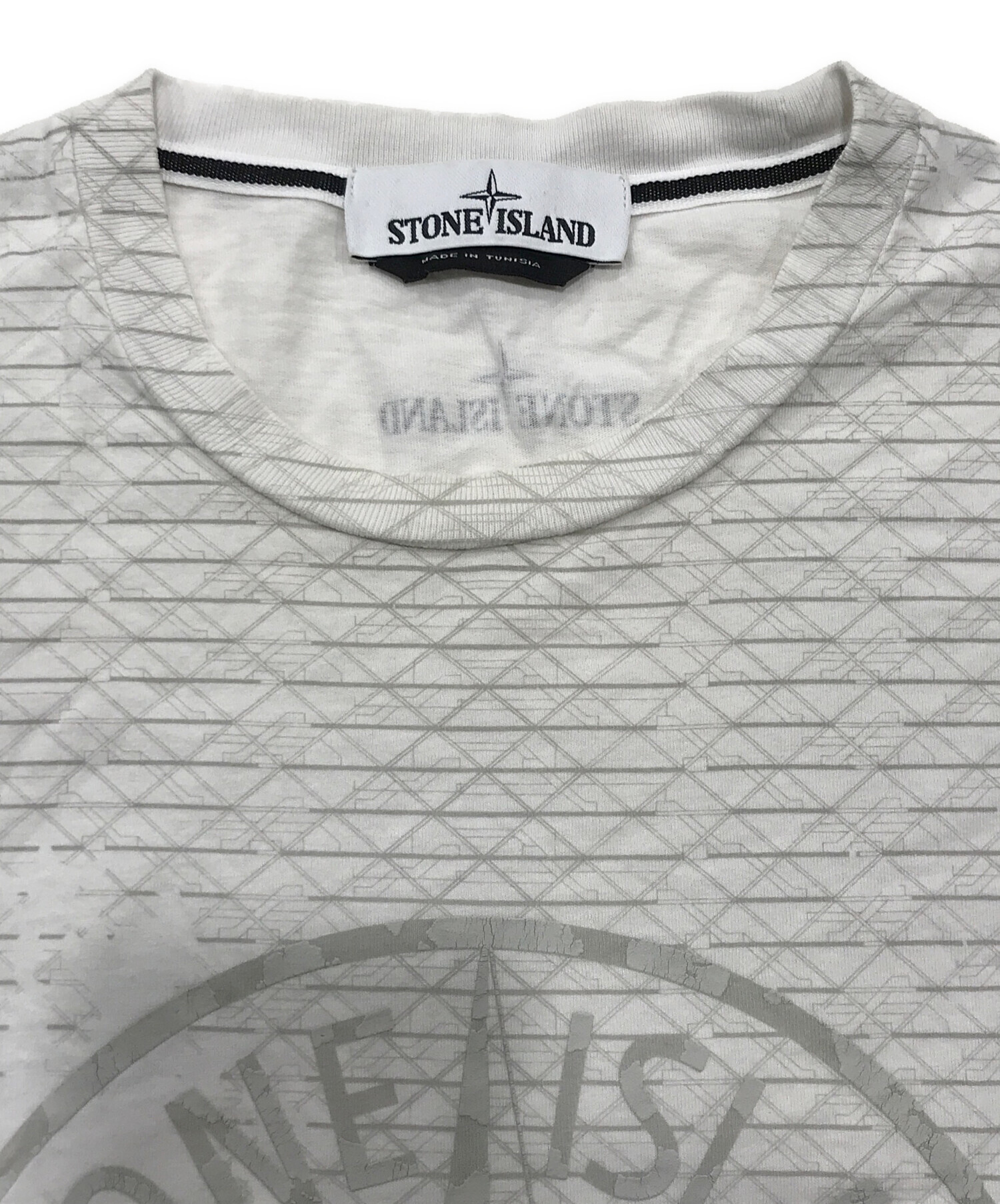 中古・古着通販】STONE ISLAND (ストーンアイランド) ビッグロゴT