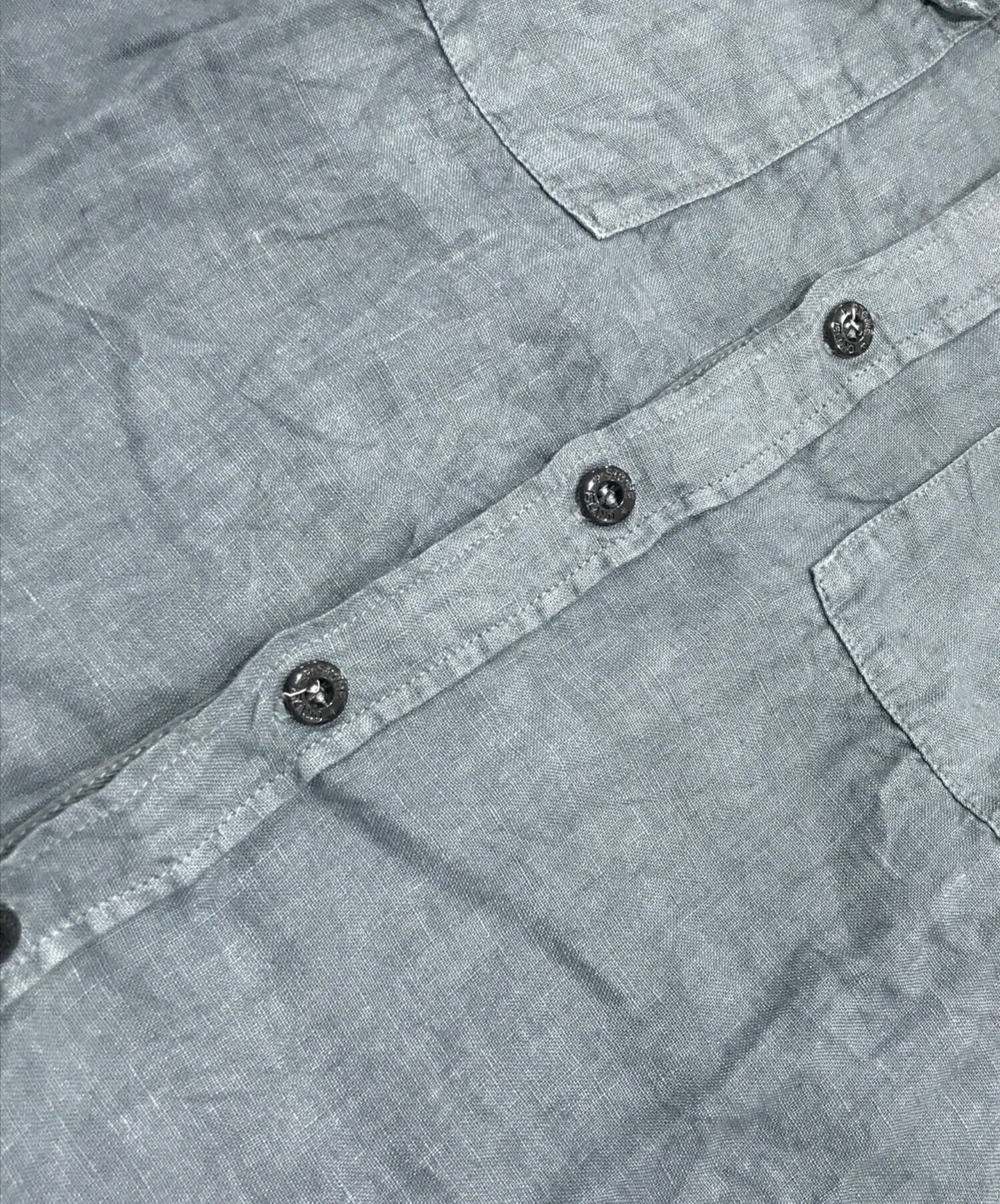 中古・古着通販】STONE ISLAND (ストーンアイランド) リネンシャツ