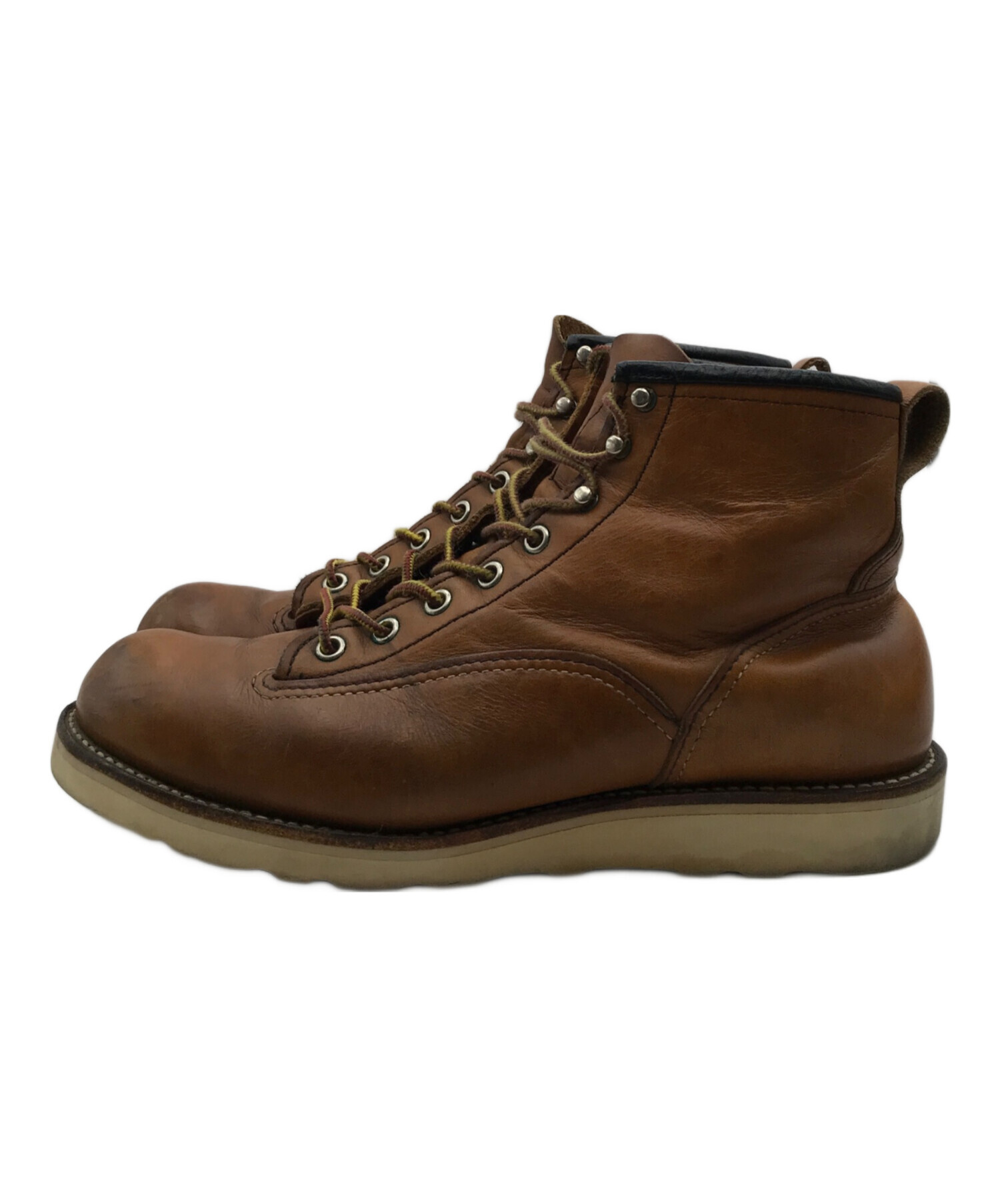 レッドウィング ラインマン ブラウン 26.5 中古・古着通販】RED WING (レッドウィング) ラインマンブーツ