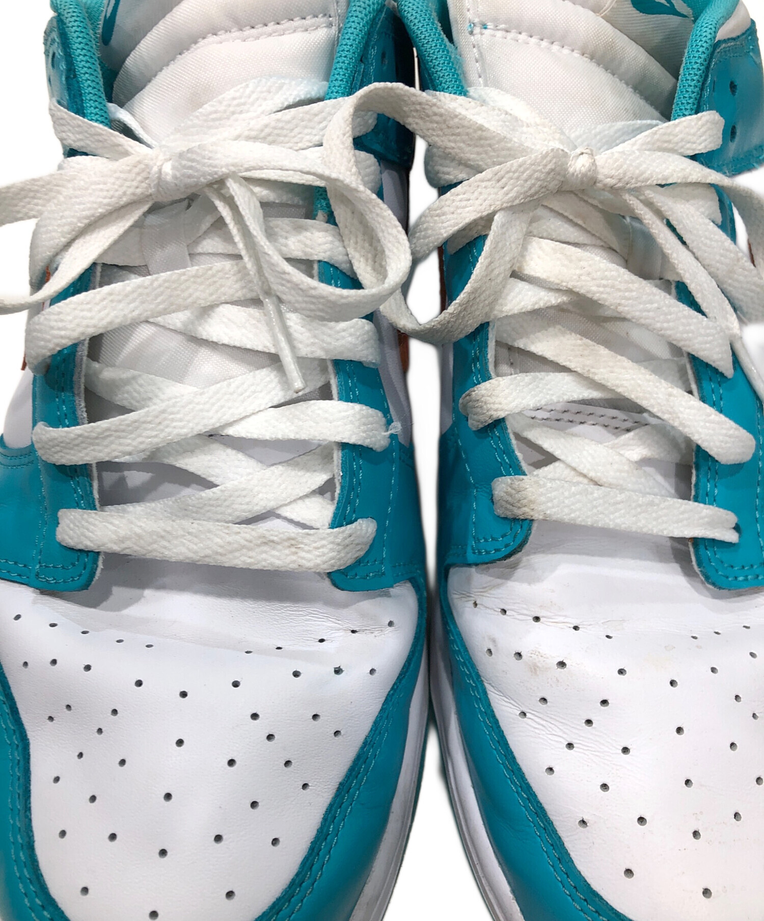 中古・古着通販】NIKE (ナイキ) Dunk Low スカイブルー(Miami Dolphins