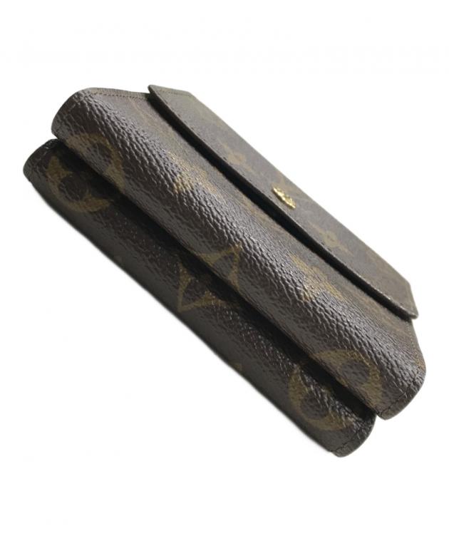【ヴィンテージ】◇ルイヴィトン◇ LV モノグラム / ブラウン / 折り財布 中古・古着通販】LOUIS VUITTON (ルイ ヴィトン) 3つ折り財布 ブラウン
