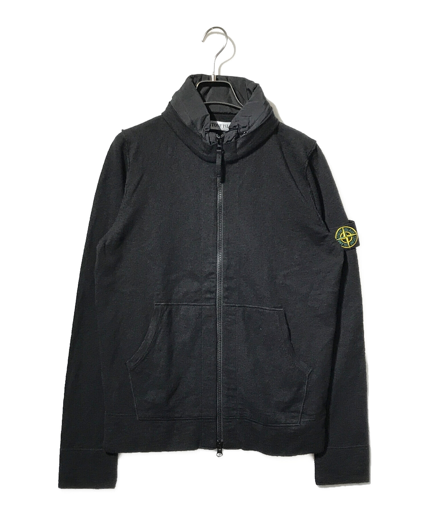 中古・古着通販】STONE ISLAND (ストーンアイランド) フーデッドニット