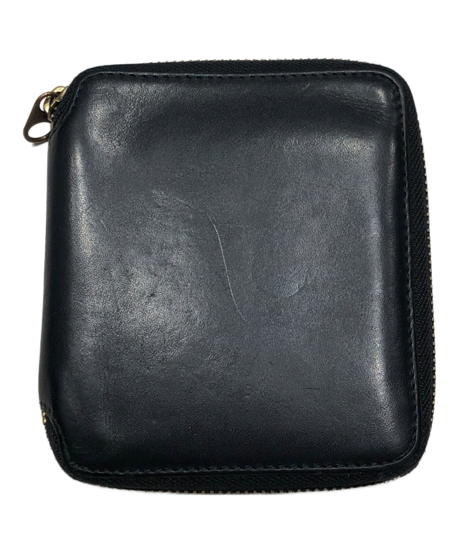 【未使用】Comme Des Garçons 黒 レザーウォレット 中古・古着通販】COMME des GARCONS (コムデギャルソン) ラウンド