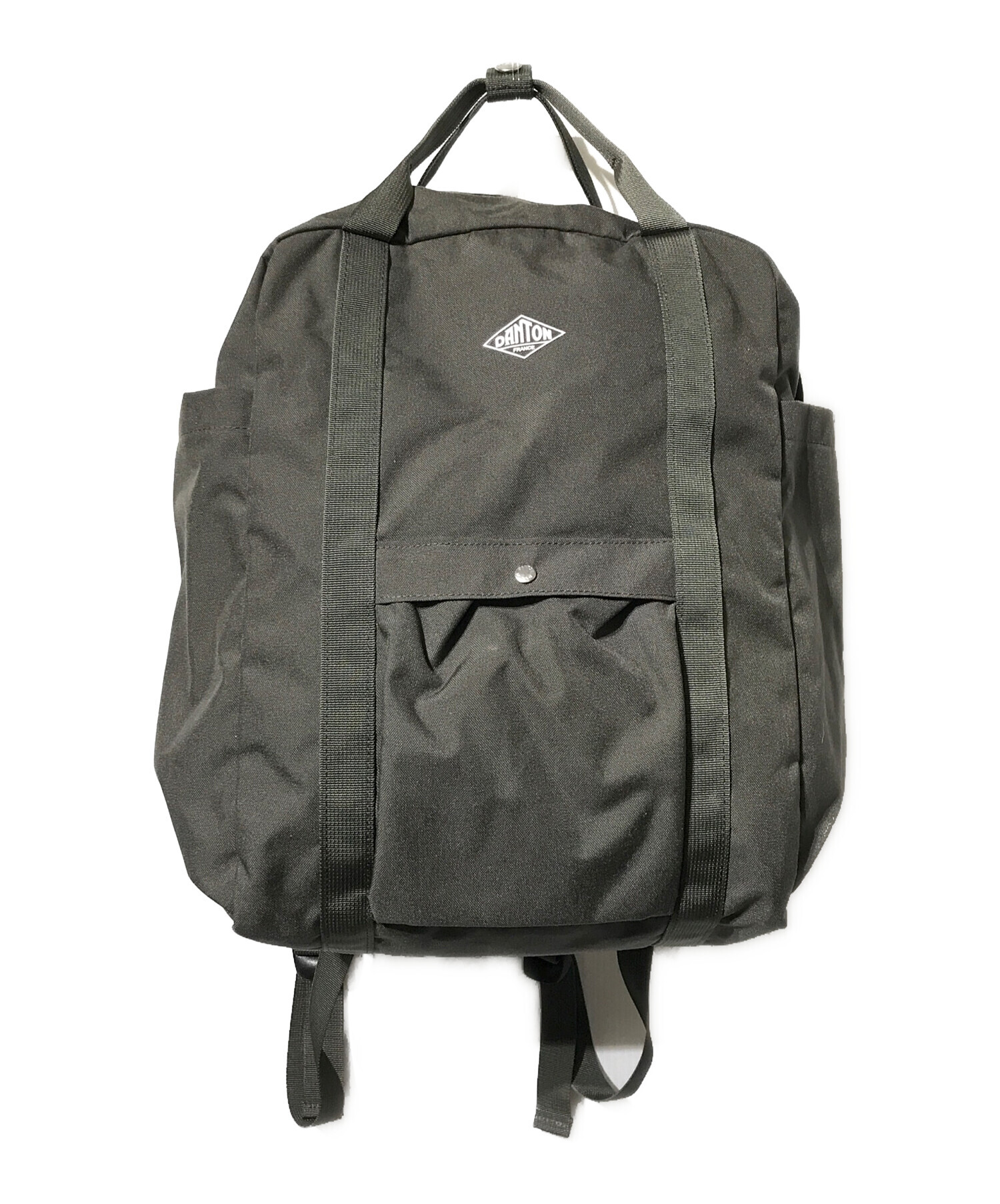 中古・古着通販】DANTON (ダントン) スクエアリュックサック カーキ