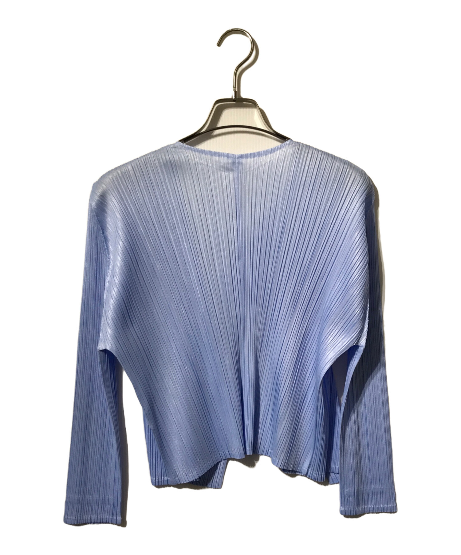 PLEATS PLEASE プリーツプリーズ カーディガン サイズ:3 雫 しずく レイン PP53-JO542   マルチカラー レディース / 240001182033 中古・古着通販】PLEATS PLEASE (プリーツプリーズ) カーディガン