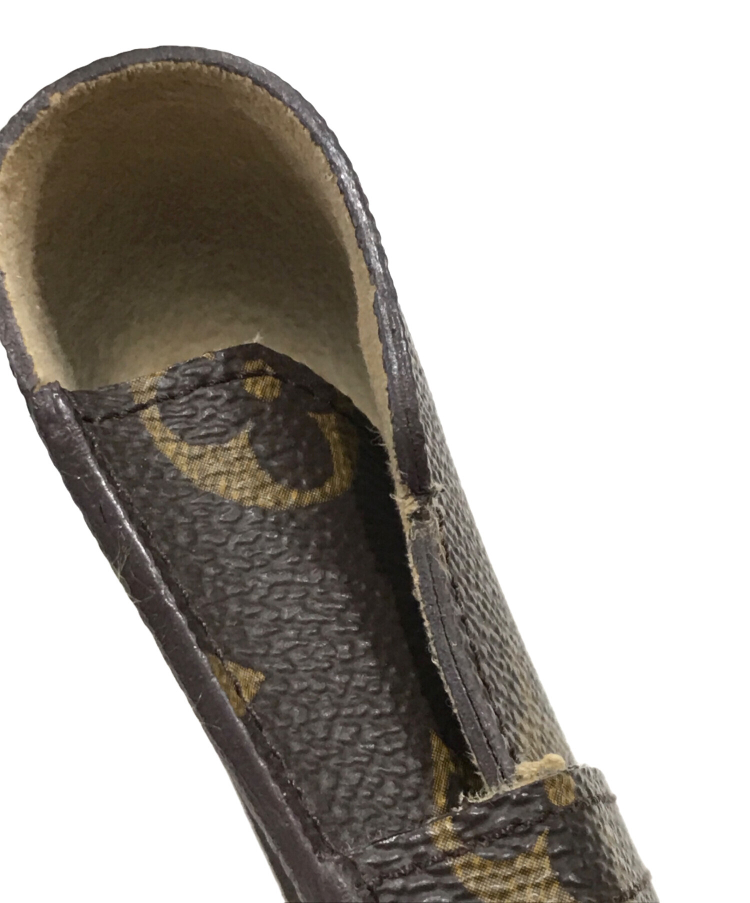 中古・古着通販】LOUIS VUITTON (ルイ ヴィトン) ペンケース ブラウン