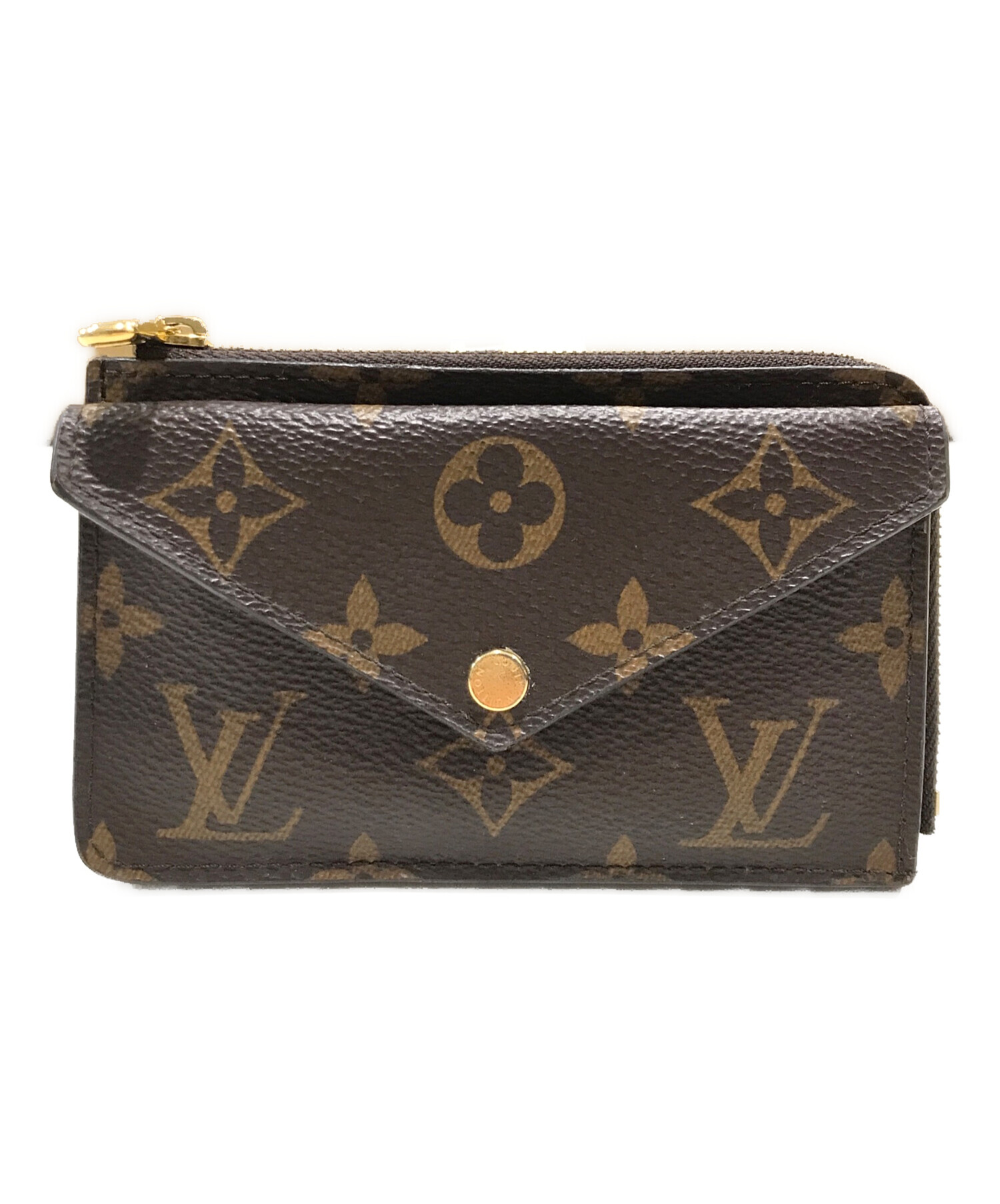 LOUIS VUITTON ルイヴィトン 財布・ケース  茶 【古着】【中古】【送料無料】 中古・古着通販】LOUIS VUITTON (ルイ ヴィトン) カードケース