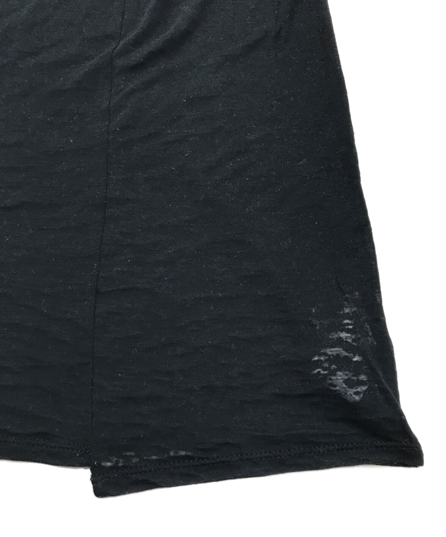 希少！90年代 HELMUT LANG ブラックカットソー 中古・古着通販】HELMUT LANG (ヘルムートラング) シアーカットソー