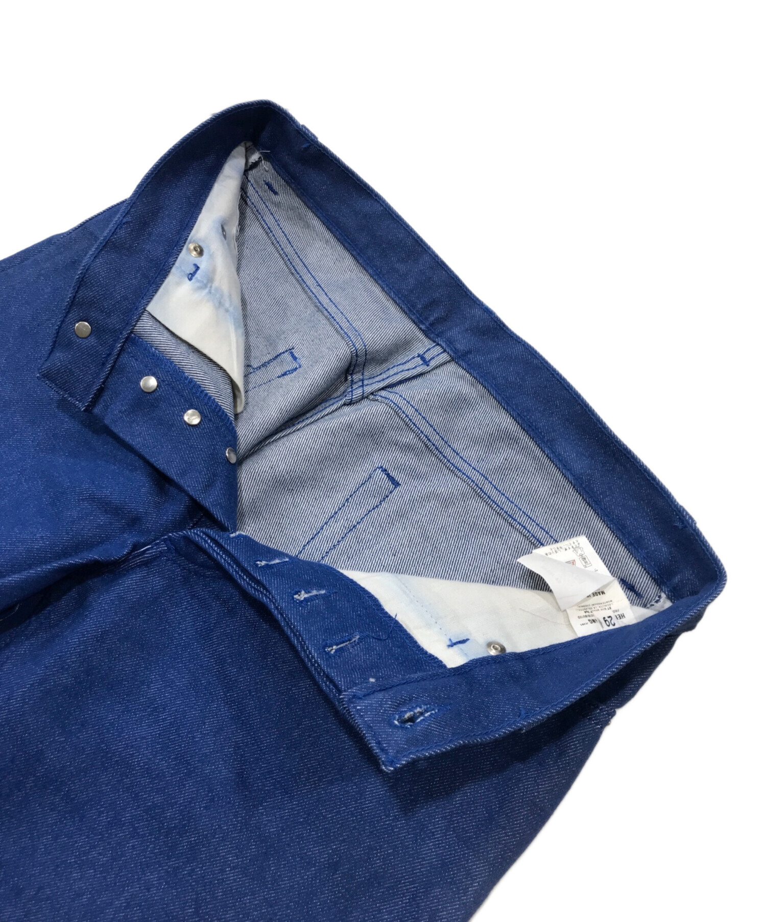 a*o様 【再投稿】 HELMUT LANG ボタンフライストレートジーンズ 中古・古着通販】HELMUT LANG (ヘルムートラング) ボタンフライ