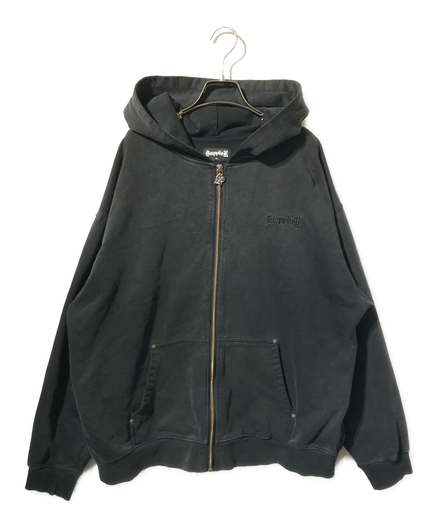 中古・古着通販】SUPPLIER (サプライヤー) ボクシーフィットジップロゴ