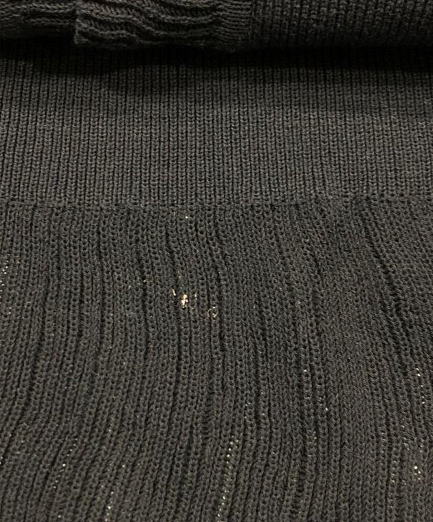 希少✨【ヴィヴィアンウエストウッド】オーヴロゴ 総柄カーディガン ワンピース 黒 中古・古着通販】Vivienne Westwood (ヴィヴィアンウエストウッド