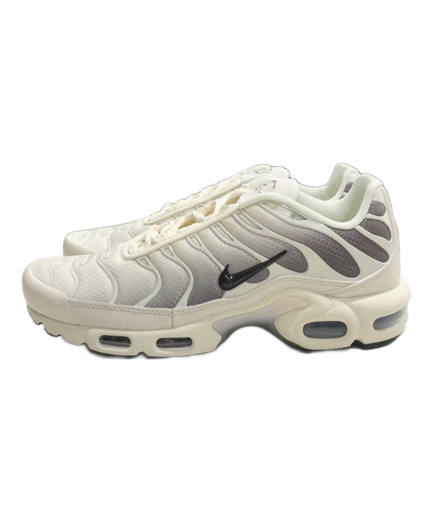 中古・古着通販】NIKE (ナイキ) エアマックスプラス ホワイト×ブラック 