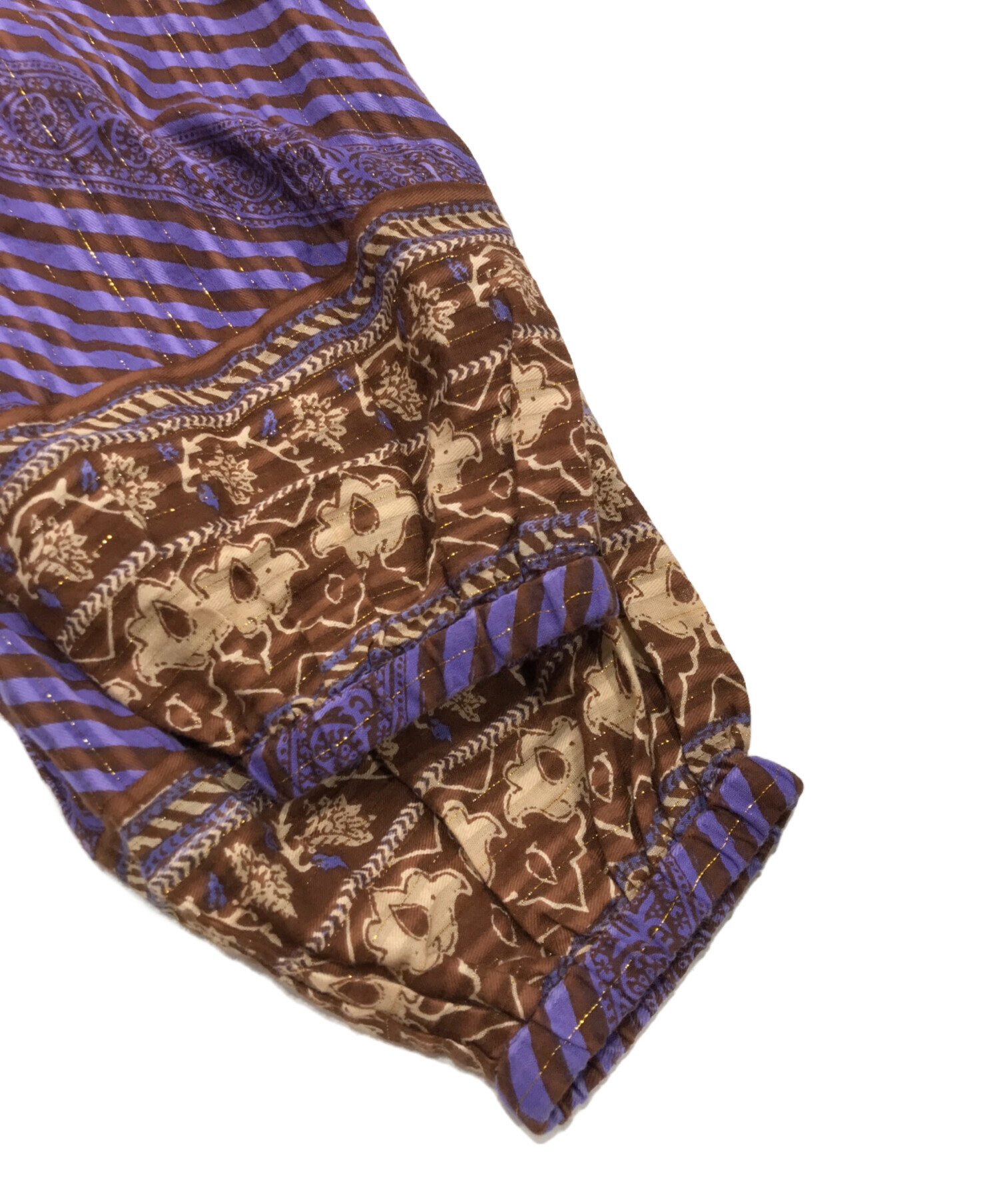 中古・古着通販】sara mallika (サラマリカ) Cotton Stripe Ethnic