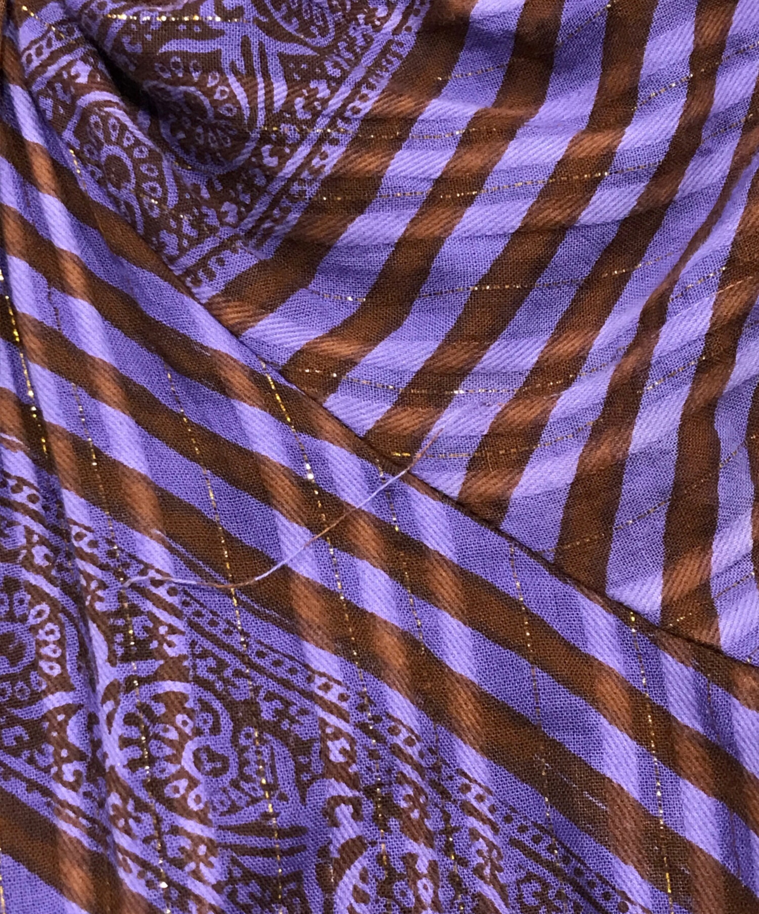中古・古着通販】sara mallika (サラマリカ) Cotton Stripe Ethnic