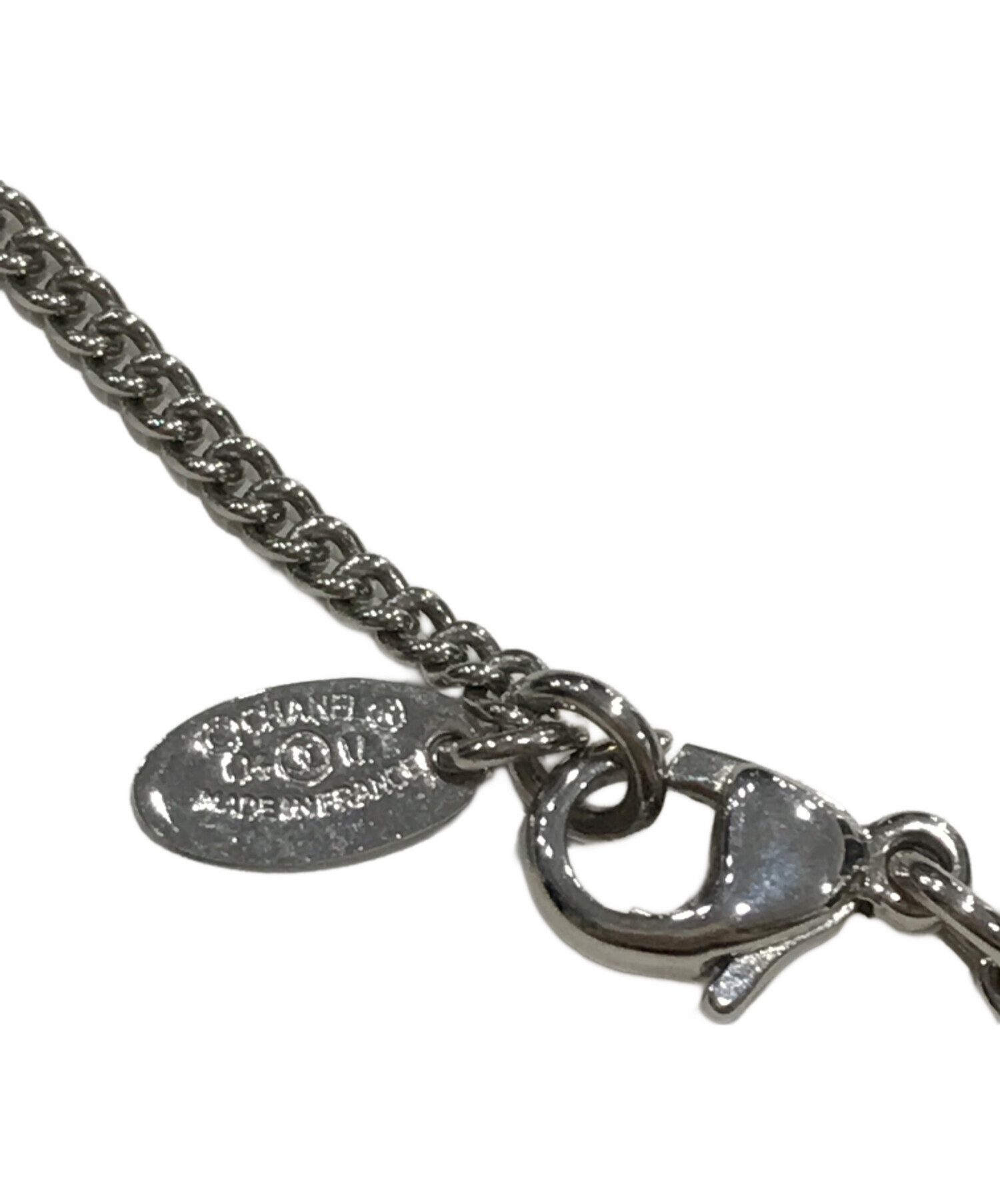 中古・古着通販】CHANEL (シャネル) ココマークラインストーン