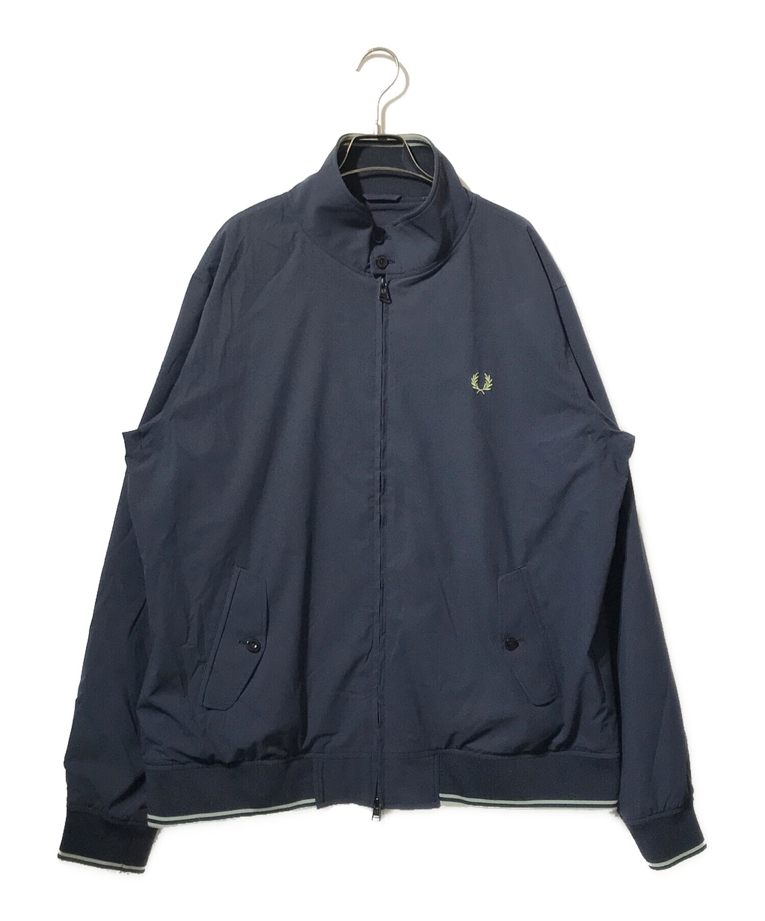 中古・古着通販】FRED PERRY (フレッドペリー) Zip Blouson ネイビー 