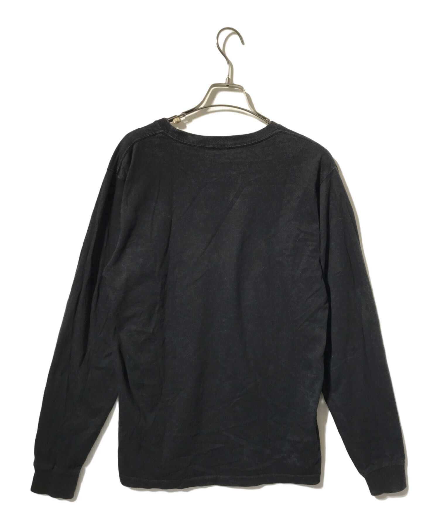 Stussy ブラック 長袖カットソー 新品未使用 中古・古着通販】stussy (ステューシー) ロングスリーブカットソー