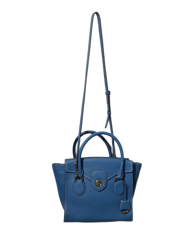 美品 Ralph Laurent ラルフローレン リッキー 2way バッグ RALPH LAUREN】ラルフローレン『リッキー 2WAYハンドバッグ』メンズ