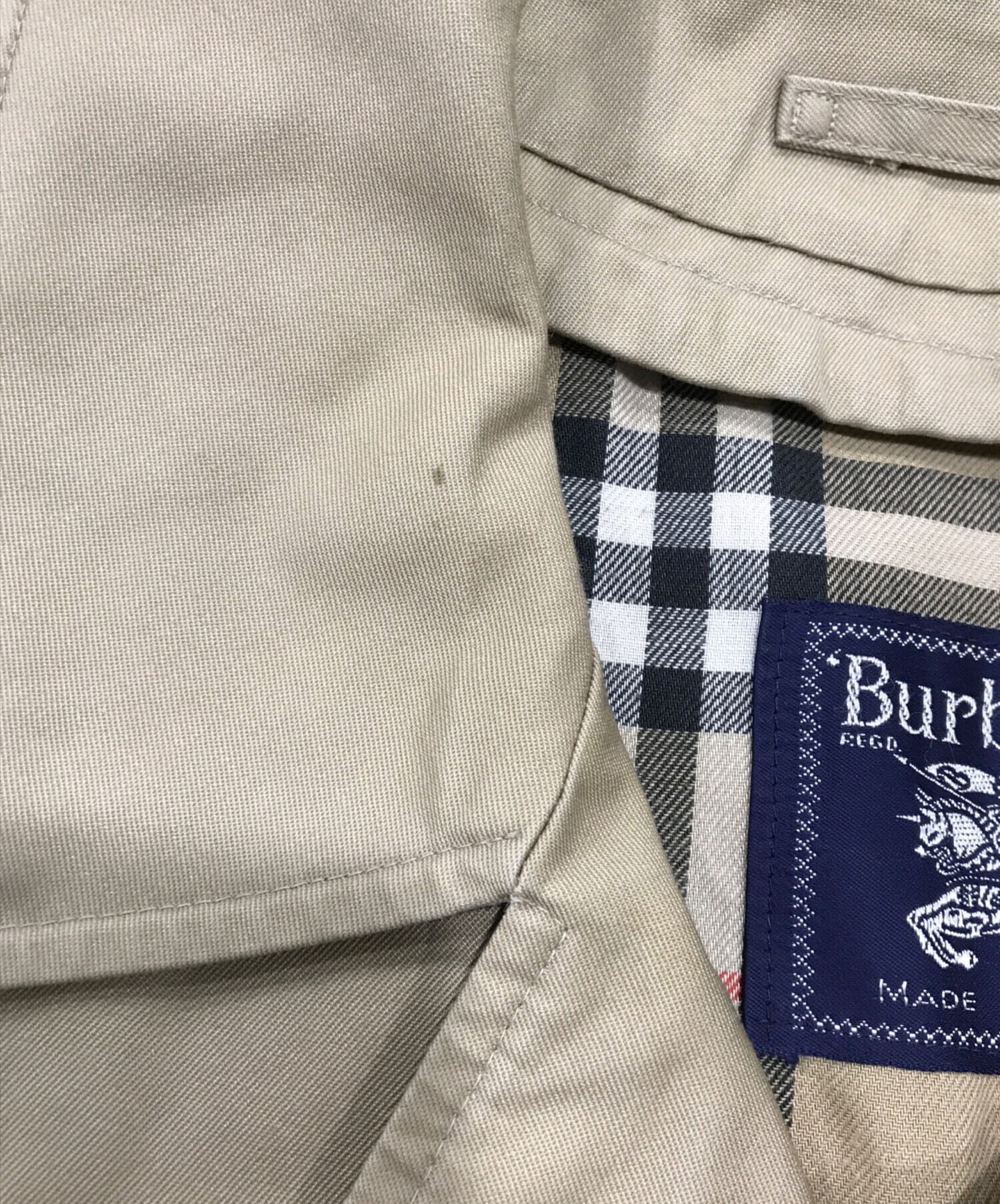 中古・古着通販】Burberry's (バーバリーズ) 裏地ノヴァチェックステン