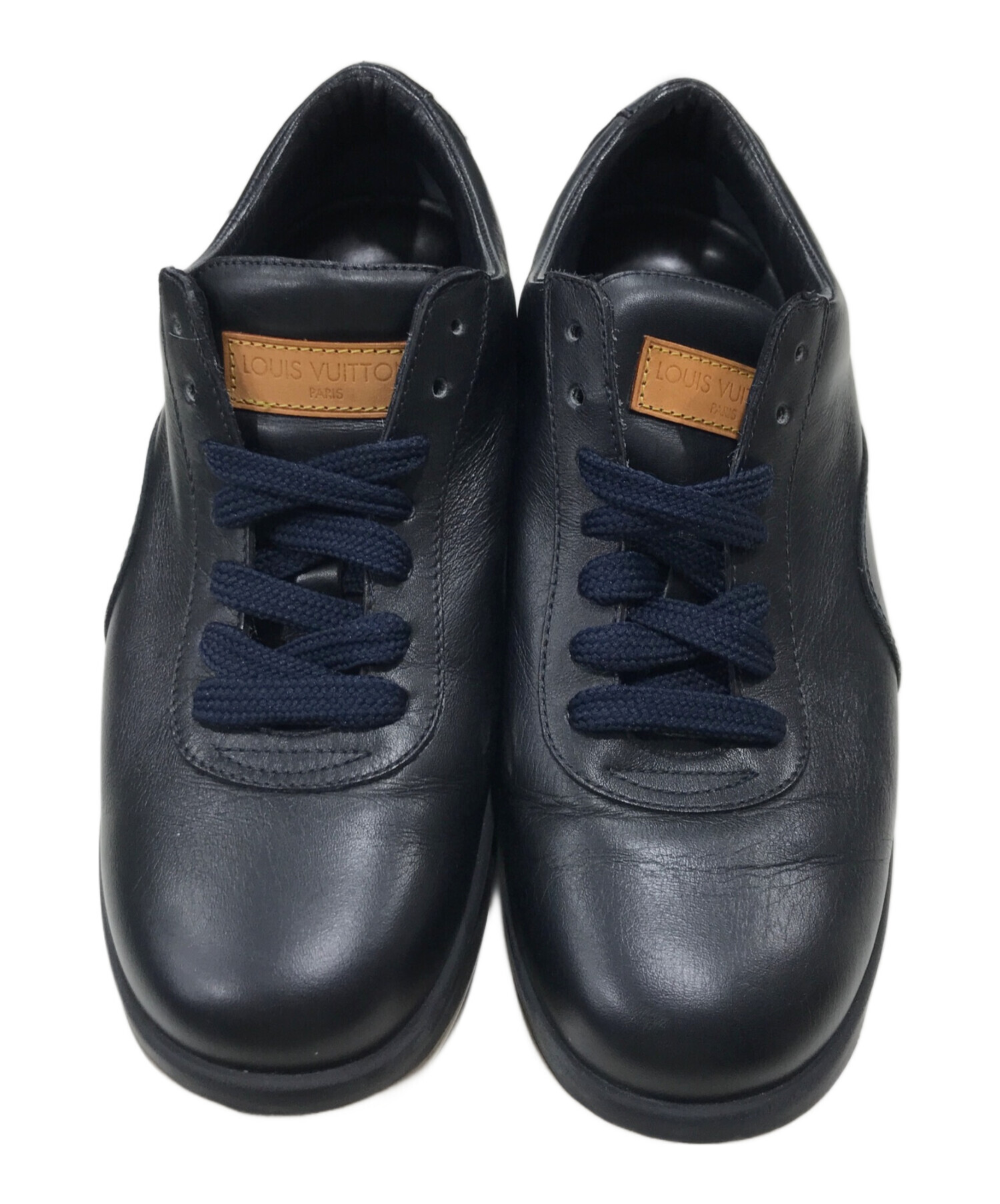 ルイヴィトン　スニーカー　37サイズ 中古・古着通販】LOUIS VUITTON (ルイ ヴィトン) レザーローカット