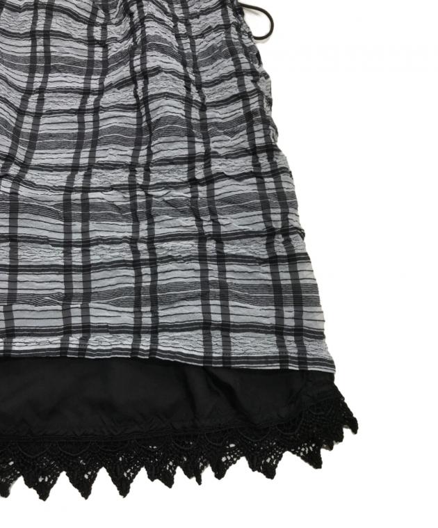中古・古着通販】me ISSEY MIYAKE (ミーイッセイ ミヤケ) 切替チェック