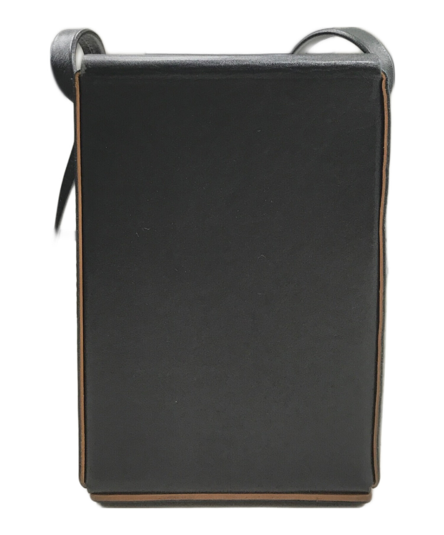 Aeta アエタ ショルダーバッグ  黒 【古着】【中古】【送料無料】 中古・古着通販】Aeta (アエタ) ボックスショルダーバッグ ブラック