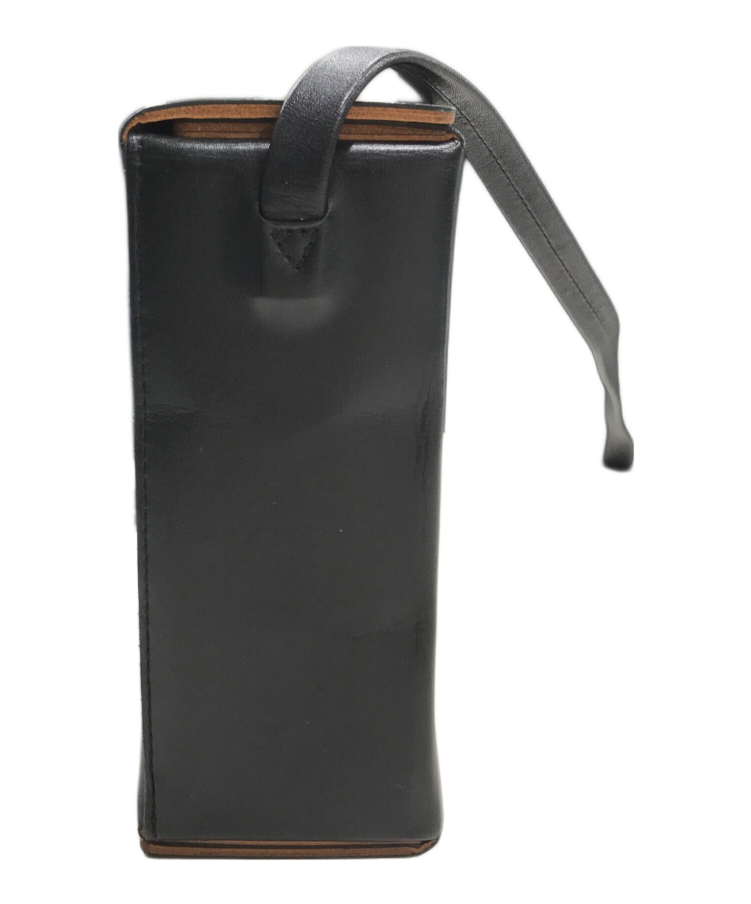 Aeta アエタ ショルダーバッグ  黒 【古着】【中古】【送料無料】 中古・古着通販】Aeta (アエタ) ディアレザーワンショルダーバック