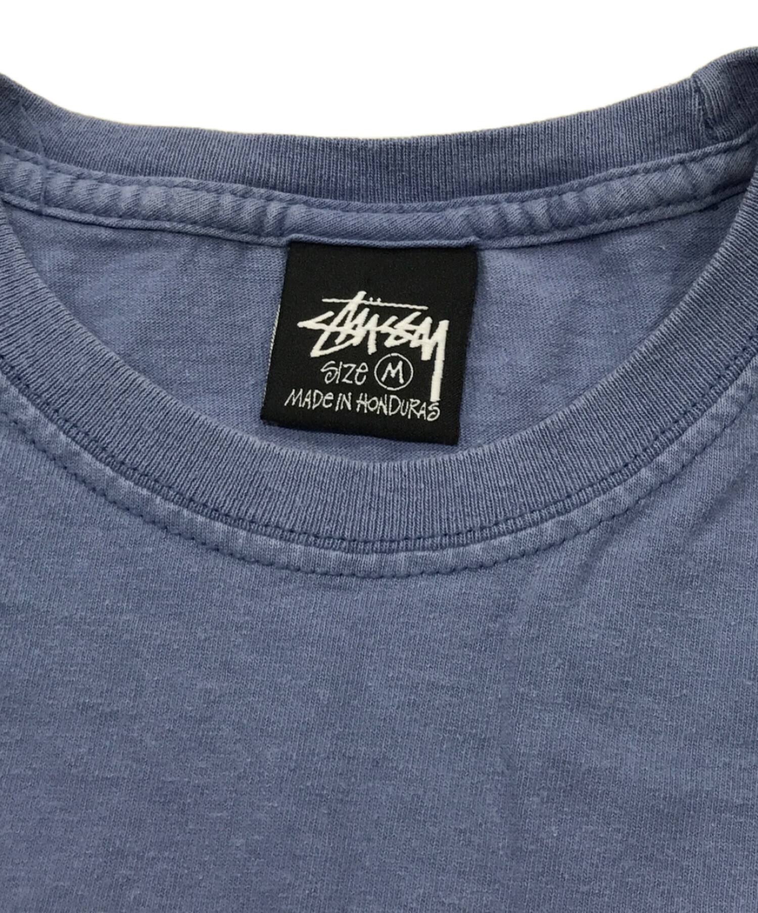 中古・古着通販】stussy (ステューシー) 両面ロゴプリントTシャツ/半袖