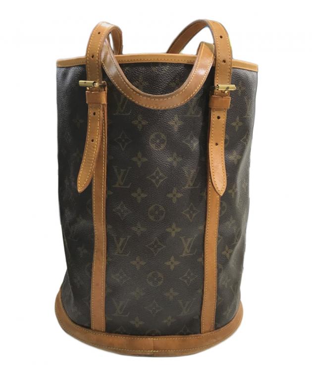 Louis Vuitton トートバッグ ブラウン 中古・古着通販】LOUIS VUITTON (ルイ ヴィトン) トートバッグ
