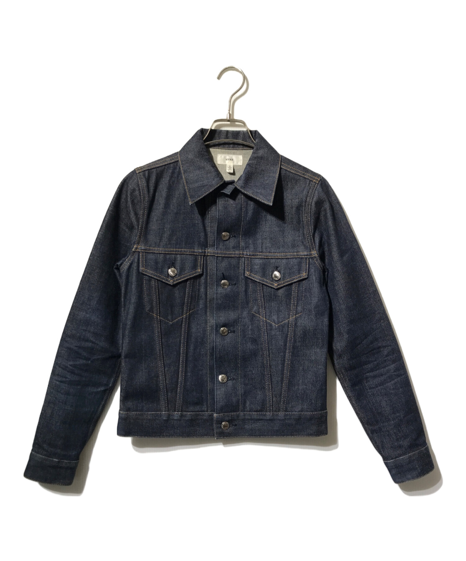 【着用5回未満】HYKE ハイク デニムジャケット Gジャン 中古・古着通販】HYKE (ハイク) デニムジャケット インディゴ サイズ:2