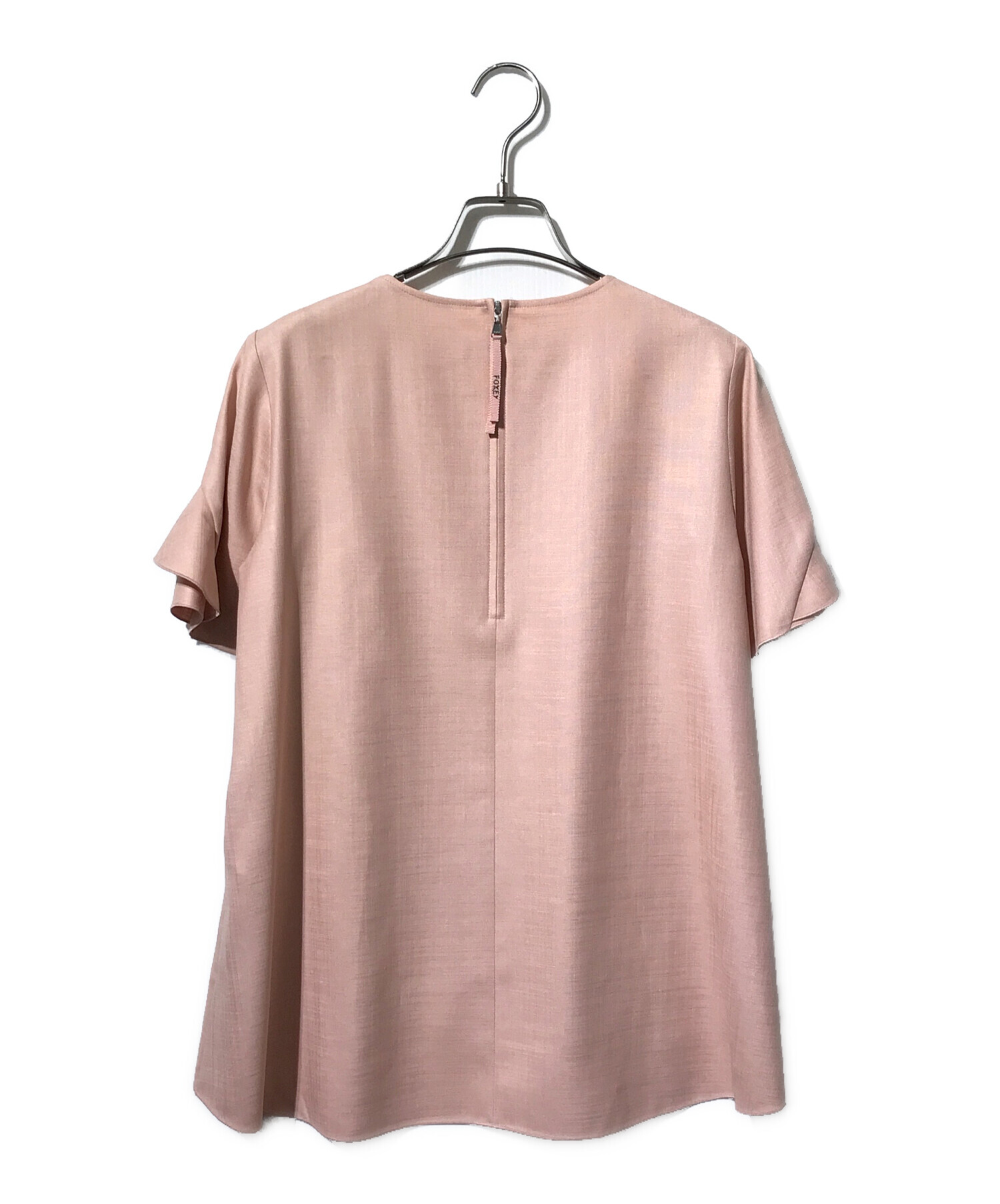 フォクシー　Flounce Petal Blouse  トップス　ブラウス 中古・古着通販】FOXEY (フォクシー) Top Flounce Petal/ブラウス