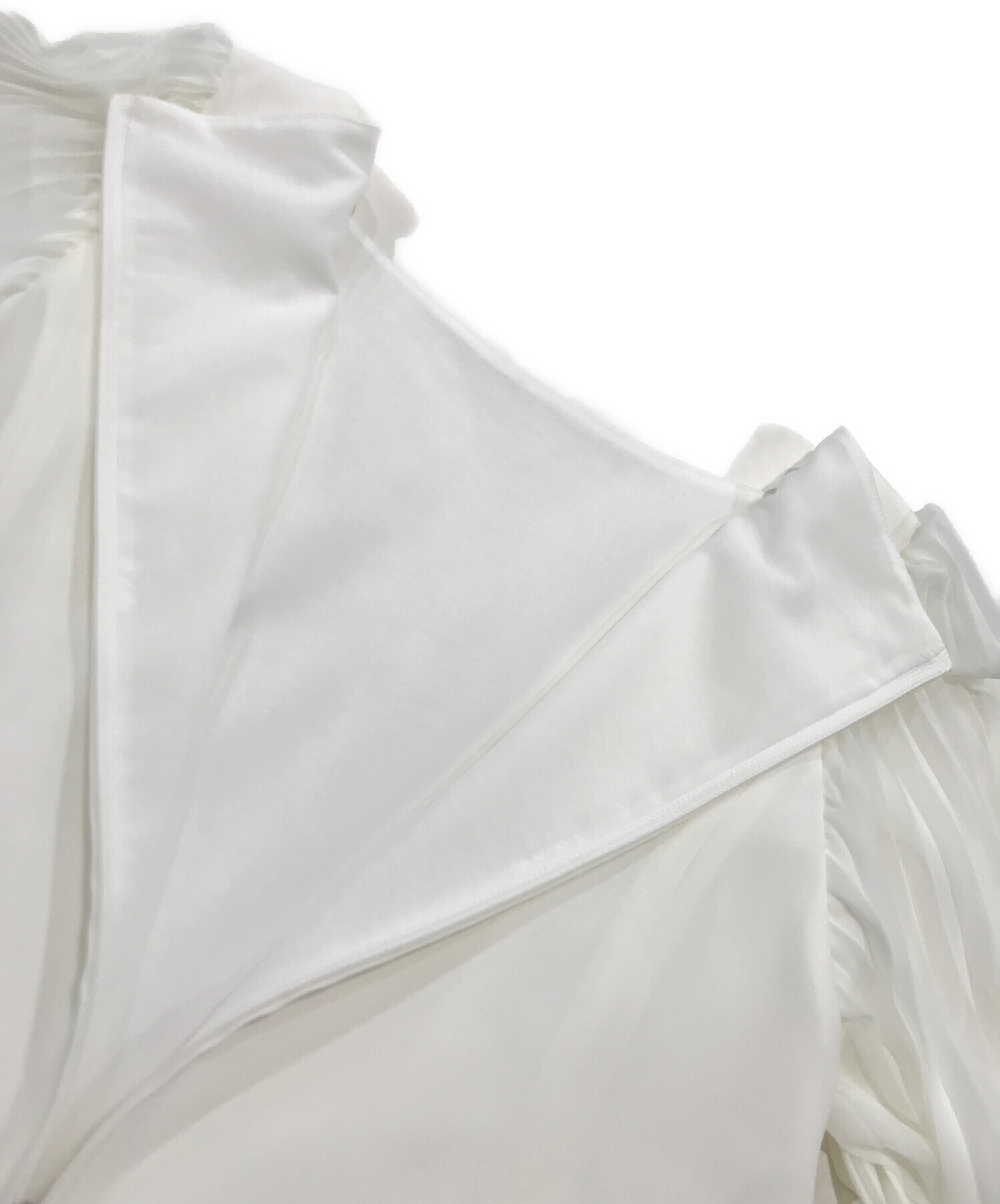 中古・古着通販】FOXEY (フォクシー) Blouse Daphne/ブラウス ホワイト