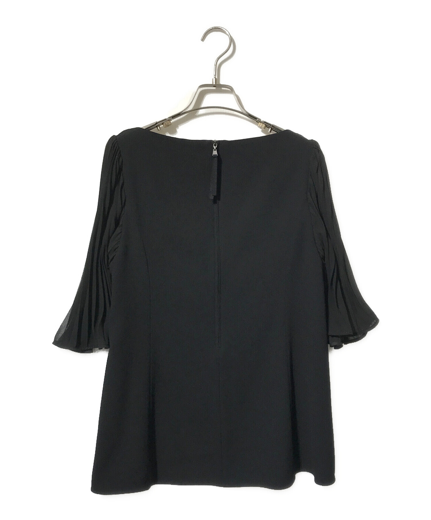中古・古着通販】FOXEY (フォクシー) Blouse Daphne/ブラウス ブラック
