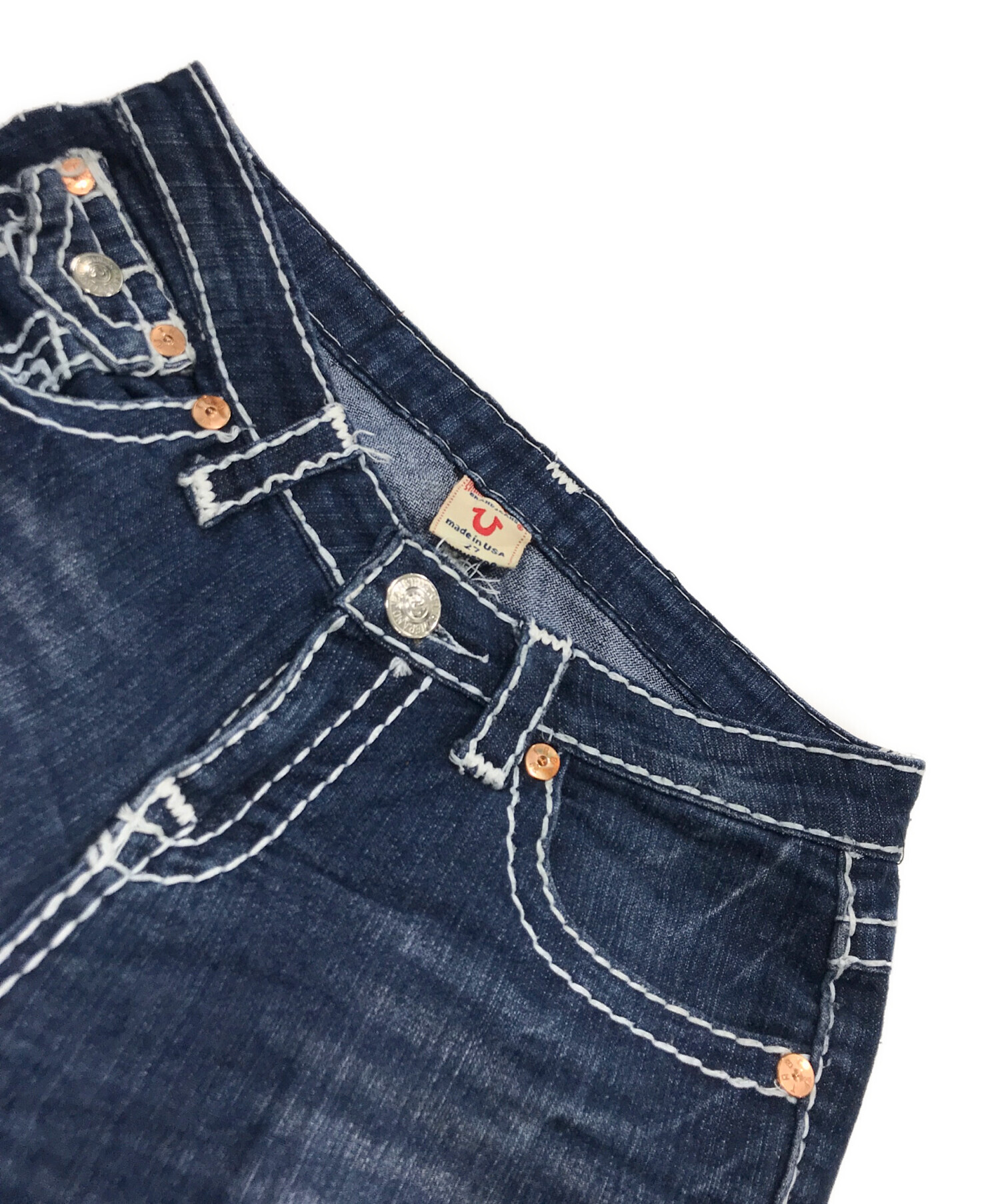 中古・古着通販】TRUE RELIGION (トゥルー レリジョン) デニムパンツ
