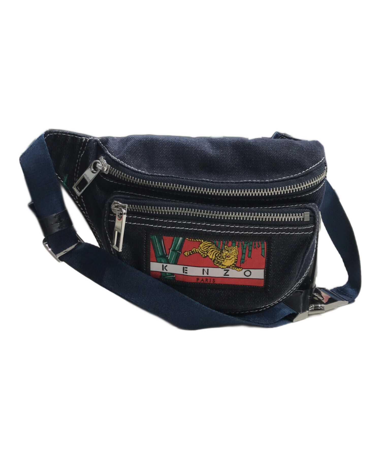 中古・古着通販】KENZO (ケンゾー) デニム生地ウエストバッグ
