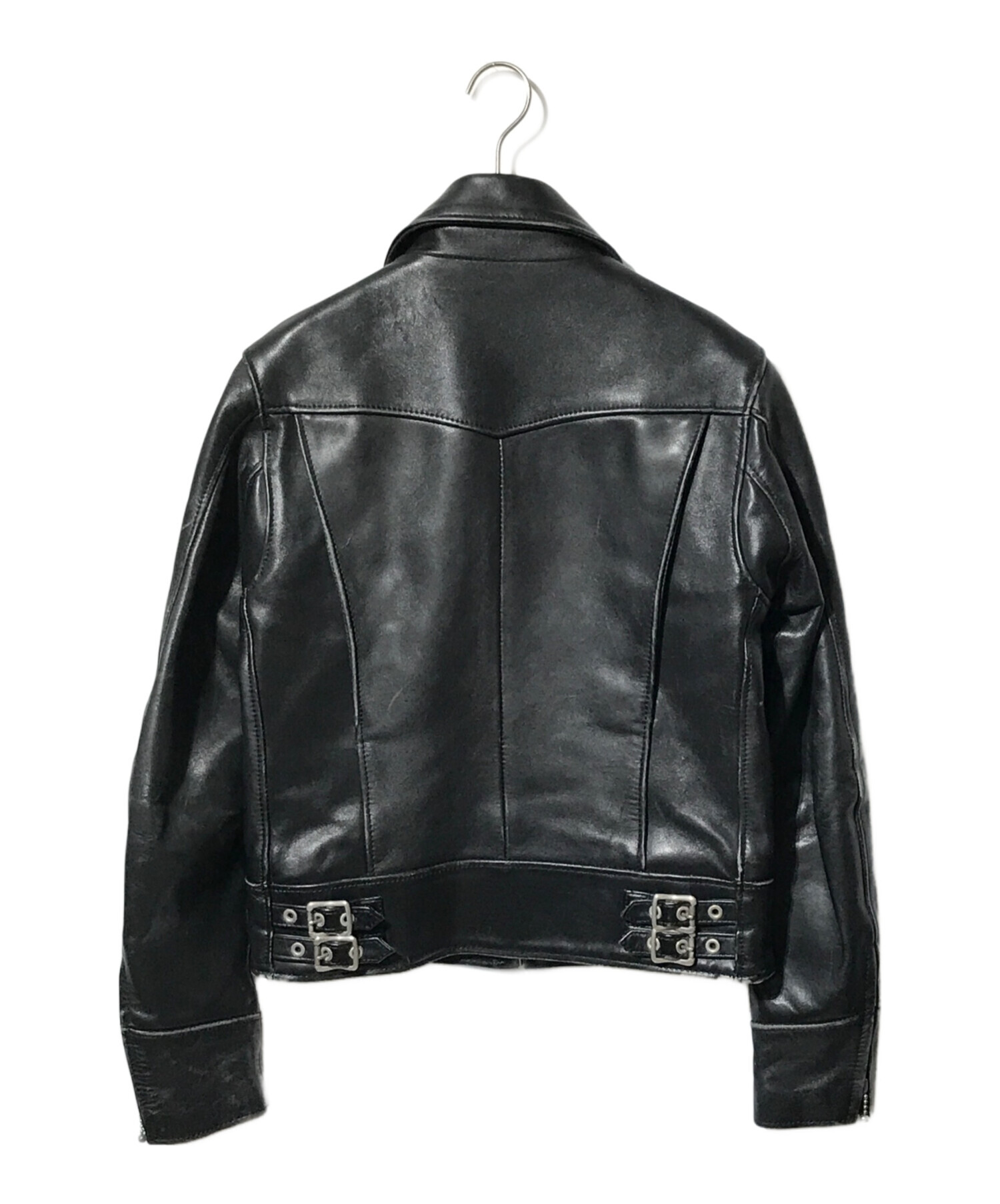 中古・古着通販】KADOYA (カドヤ) カウレザーシングルライダース 